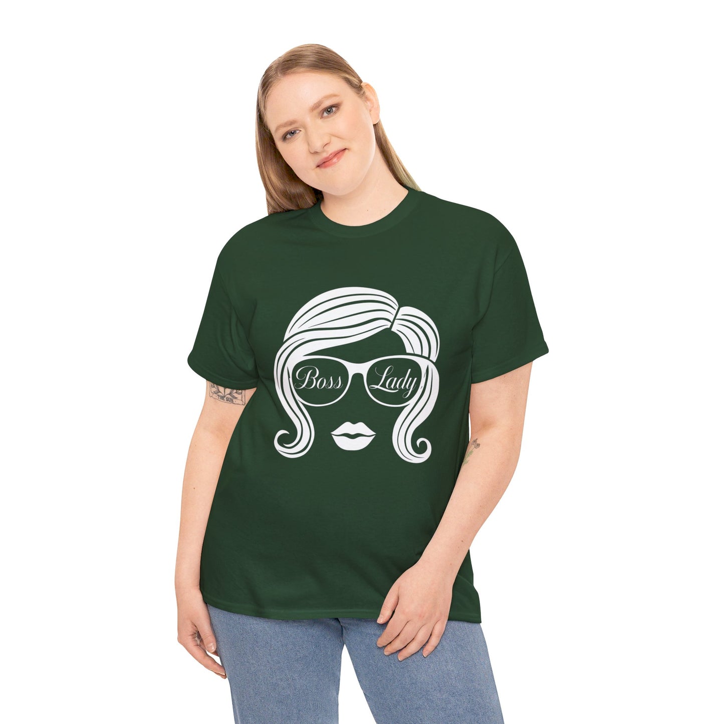Boss Lady Women Heavy Cotton Tee