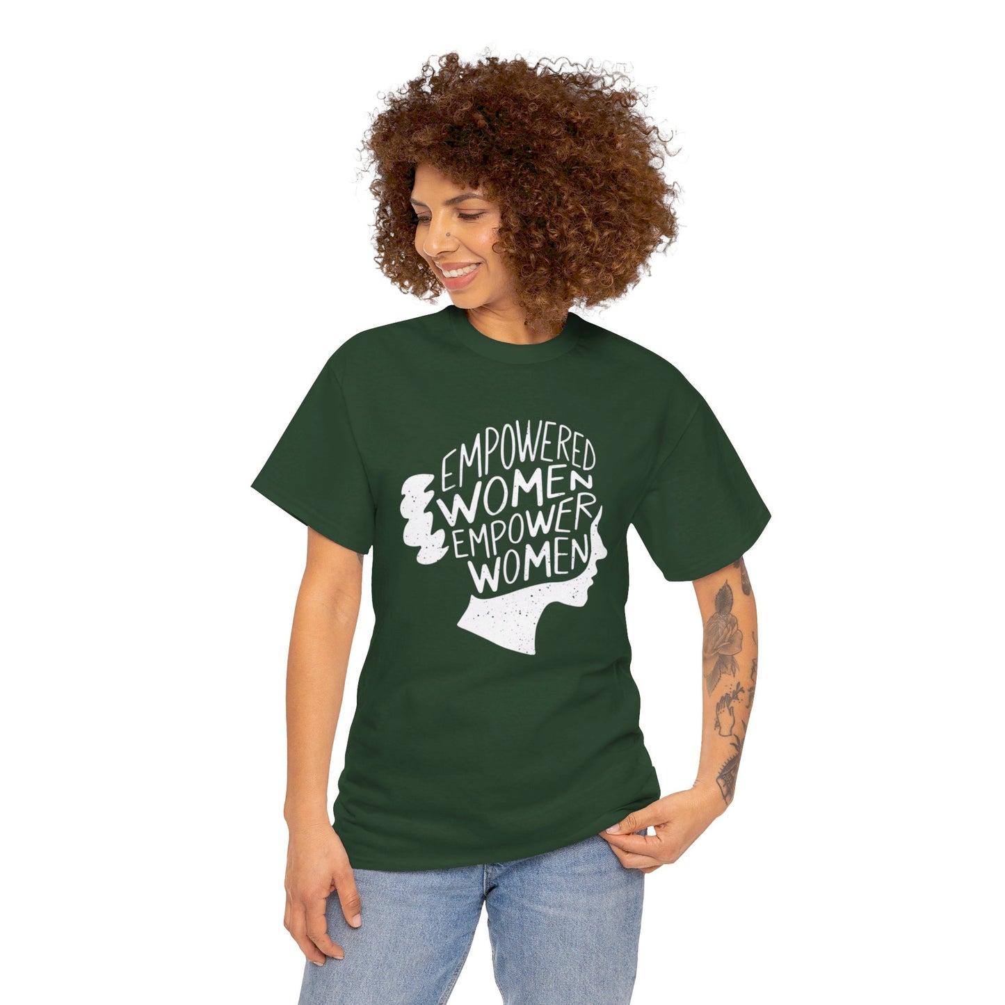 Empowered Women Women Heavy Cotton Tee