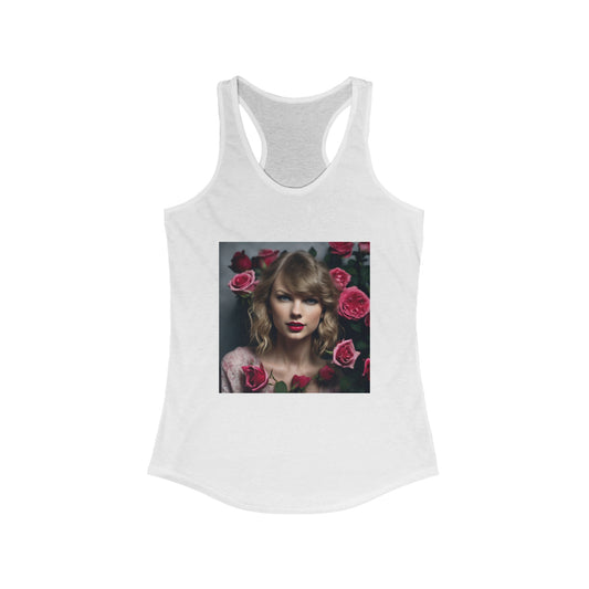 Taylor Swift Tank Top with Hearts