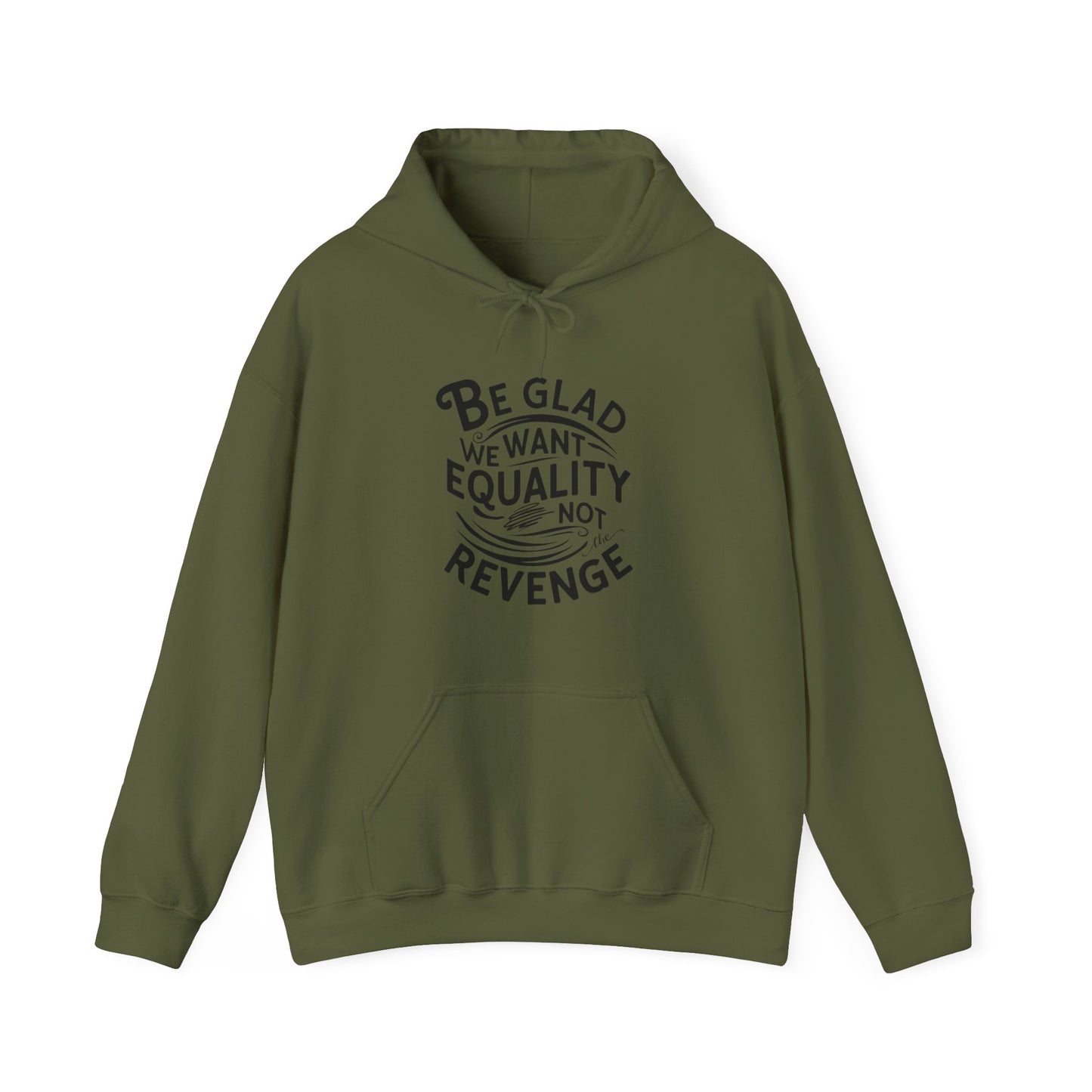 Be Glad Printed Unisex Heavy Blend™ Hooded Sweatshirt