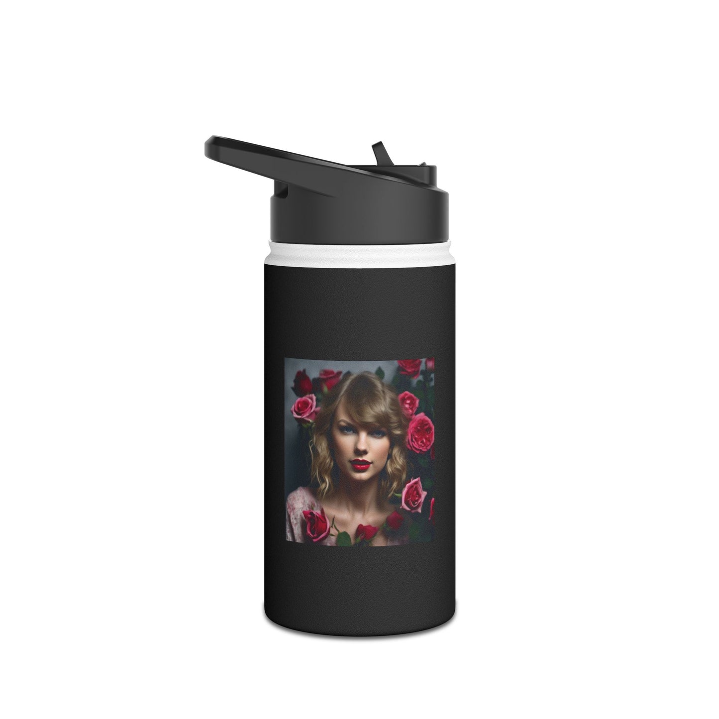 Women Stainless Steel Water Bottle, Standard Lid