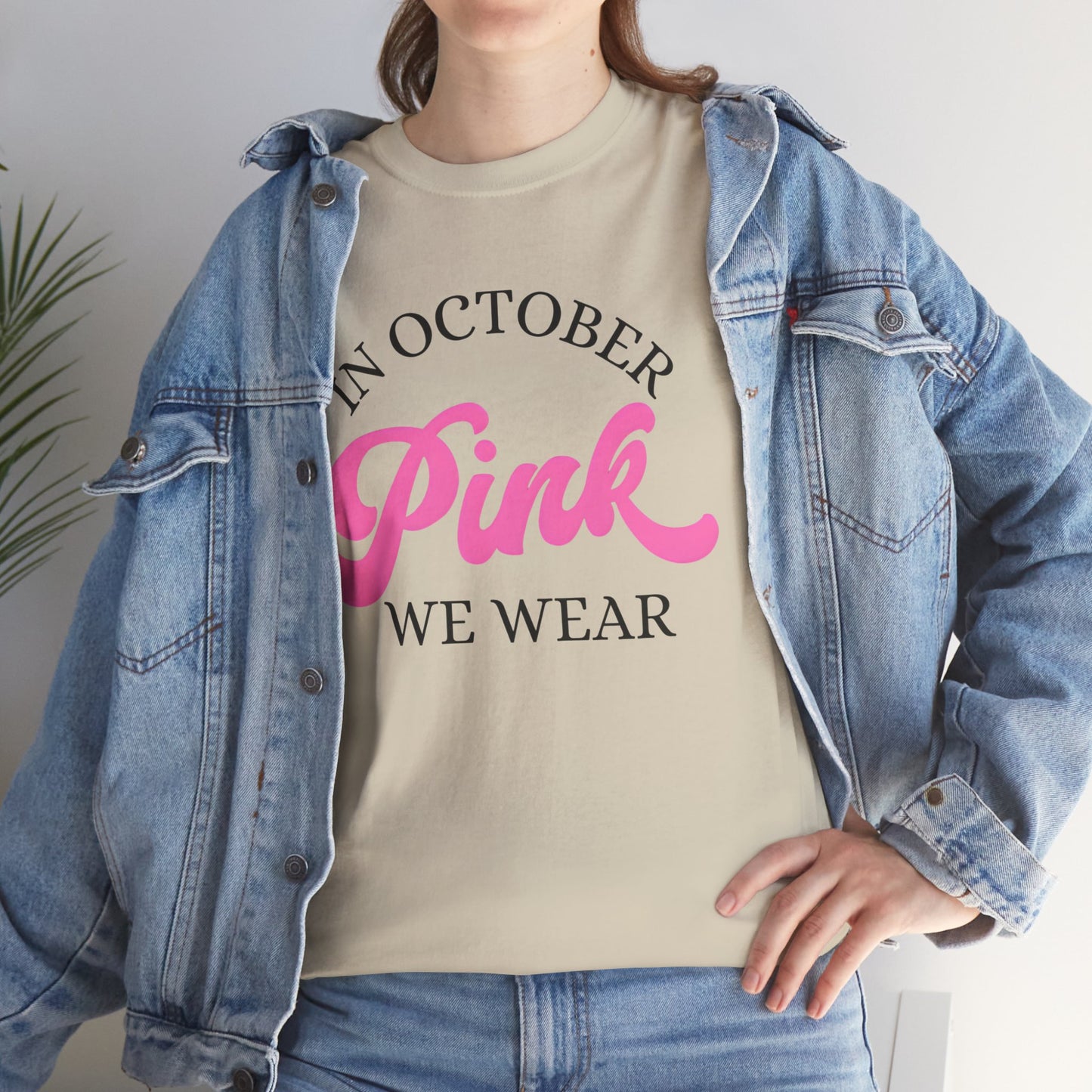 In October Unisex Heavy Cotton Tee