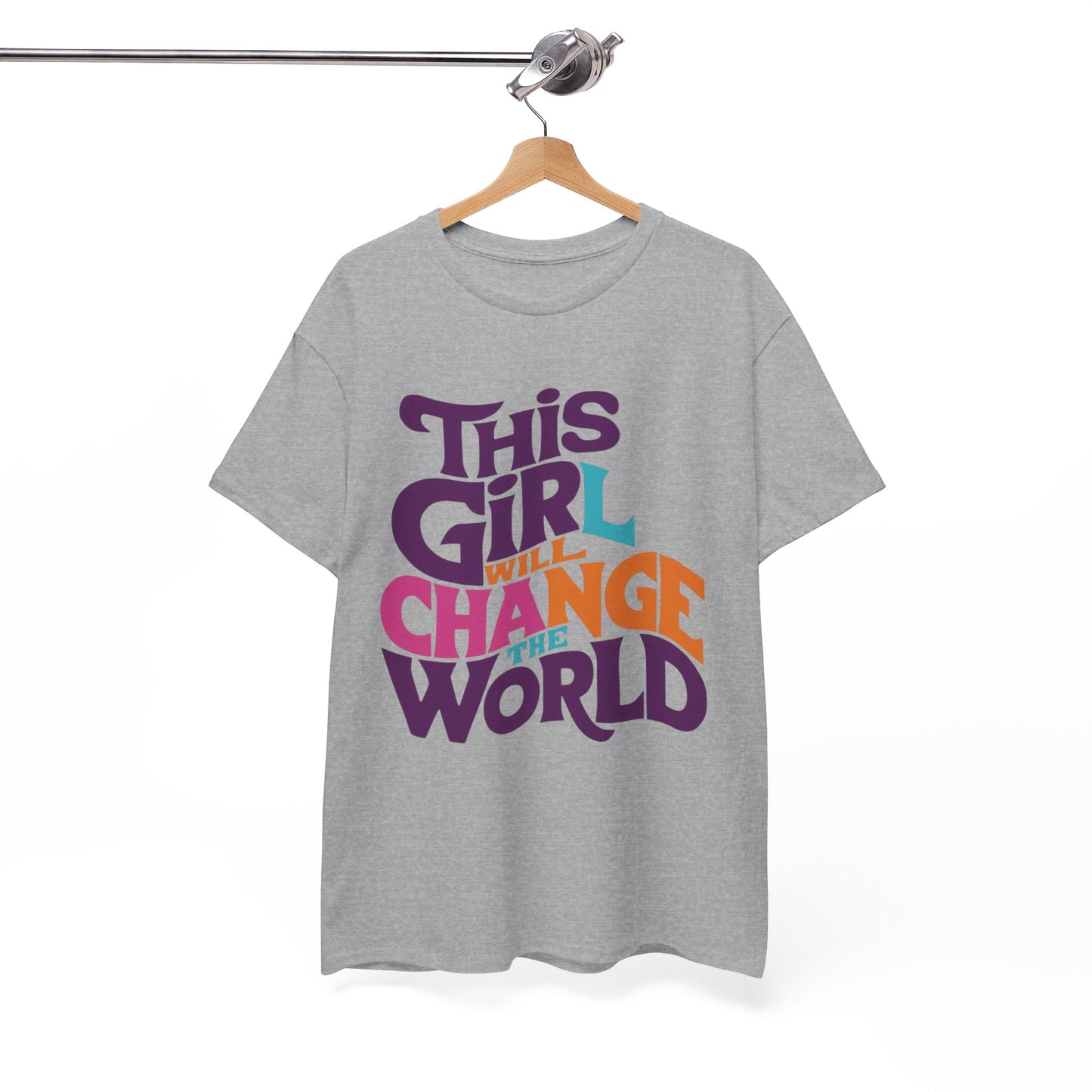 This Girl Printed  T Shirt with Hearts