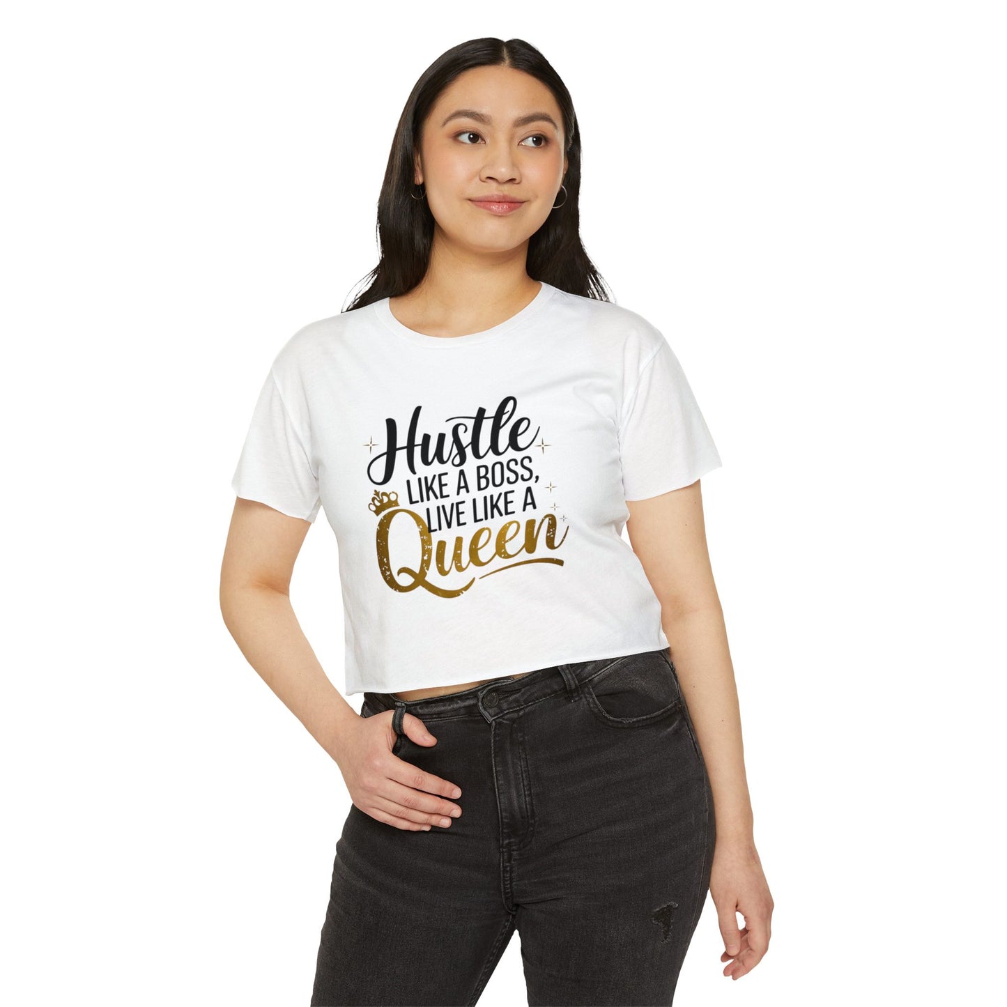 Hustle Women's Festival Crop Top