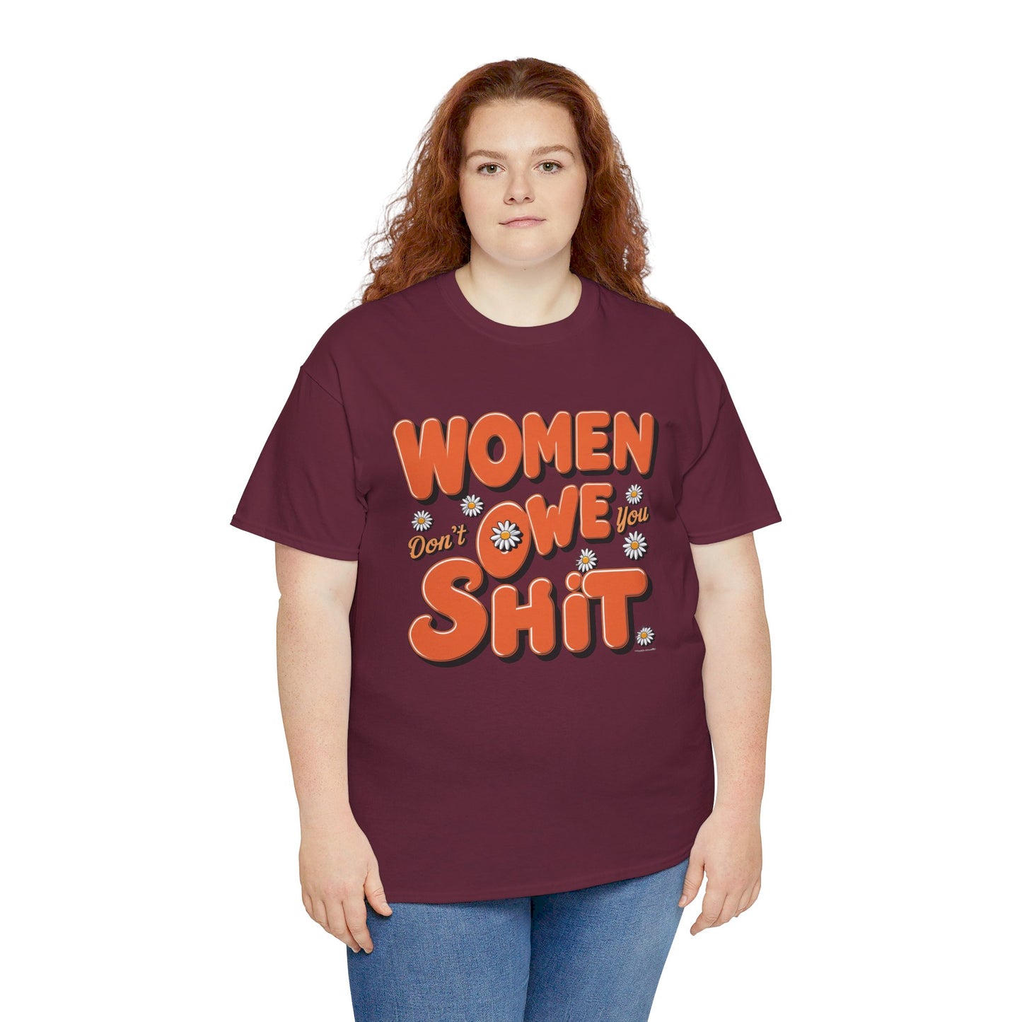 Women Don't Women Heavy Cotton Tee