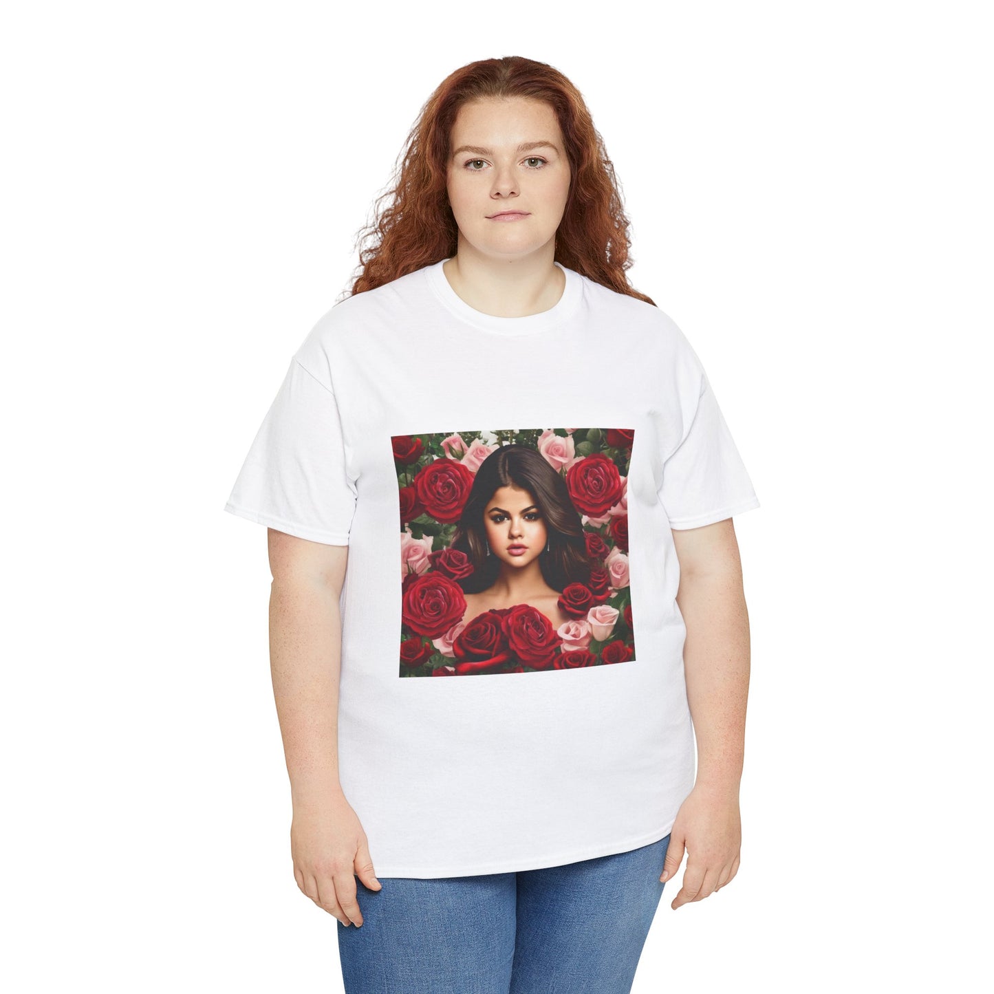 Selena Gomez T Shirt with Hearts