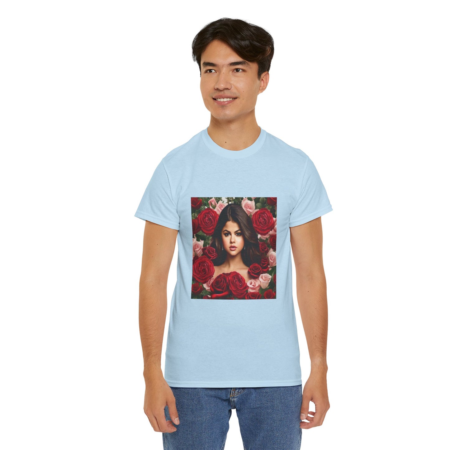 Selena Gomez T Shirt with Hearts