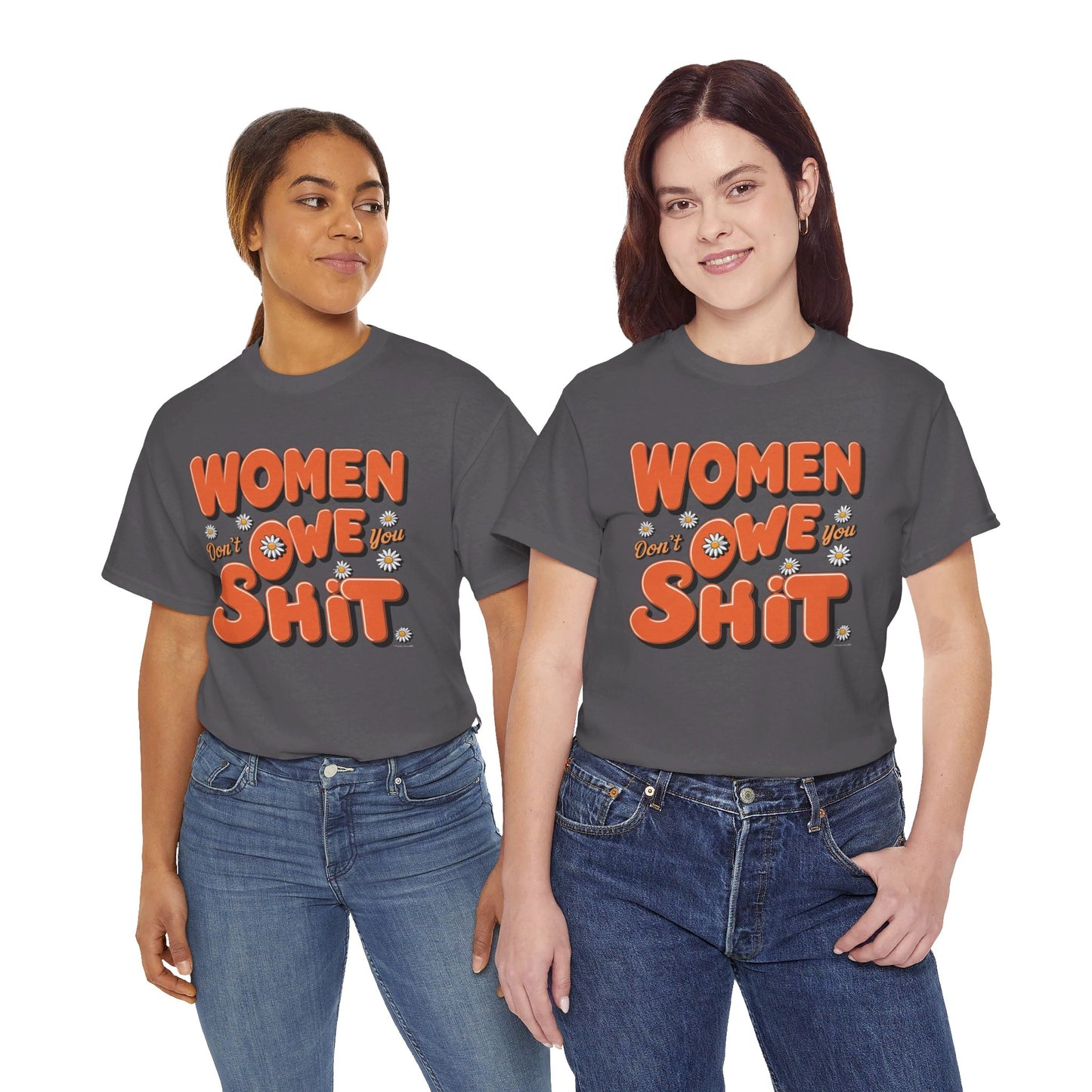 Women Don't Women Heavy Cotton Tee