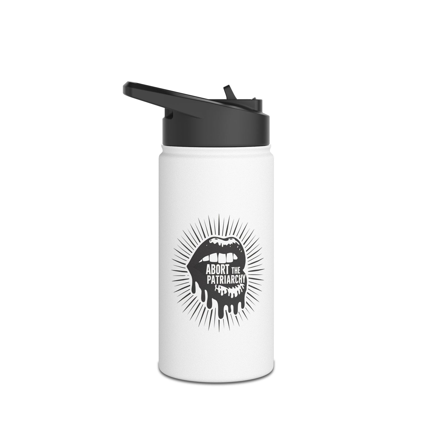 Abort Stainless Steel Water Bottle, Standard Lid
