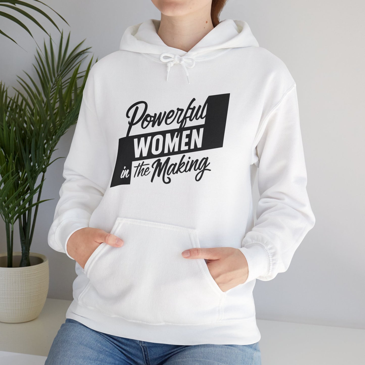 Powerful Women in the Making Unisex Heavy Blend™ Hooded Sweatshirt