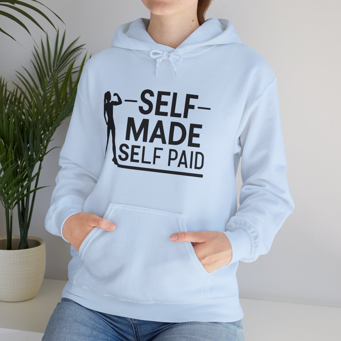 Self Made Self Paid Unisex Heavy Blend™ Hooded Sweatshirt