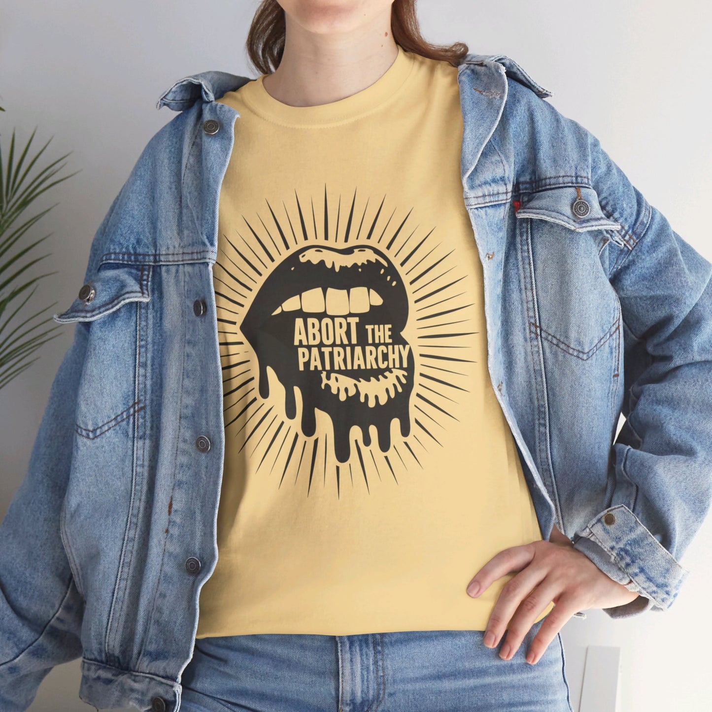 Abort The Women Heavy Cotton Tee