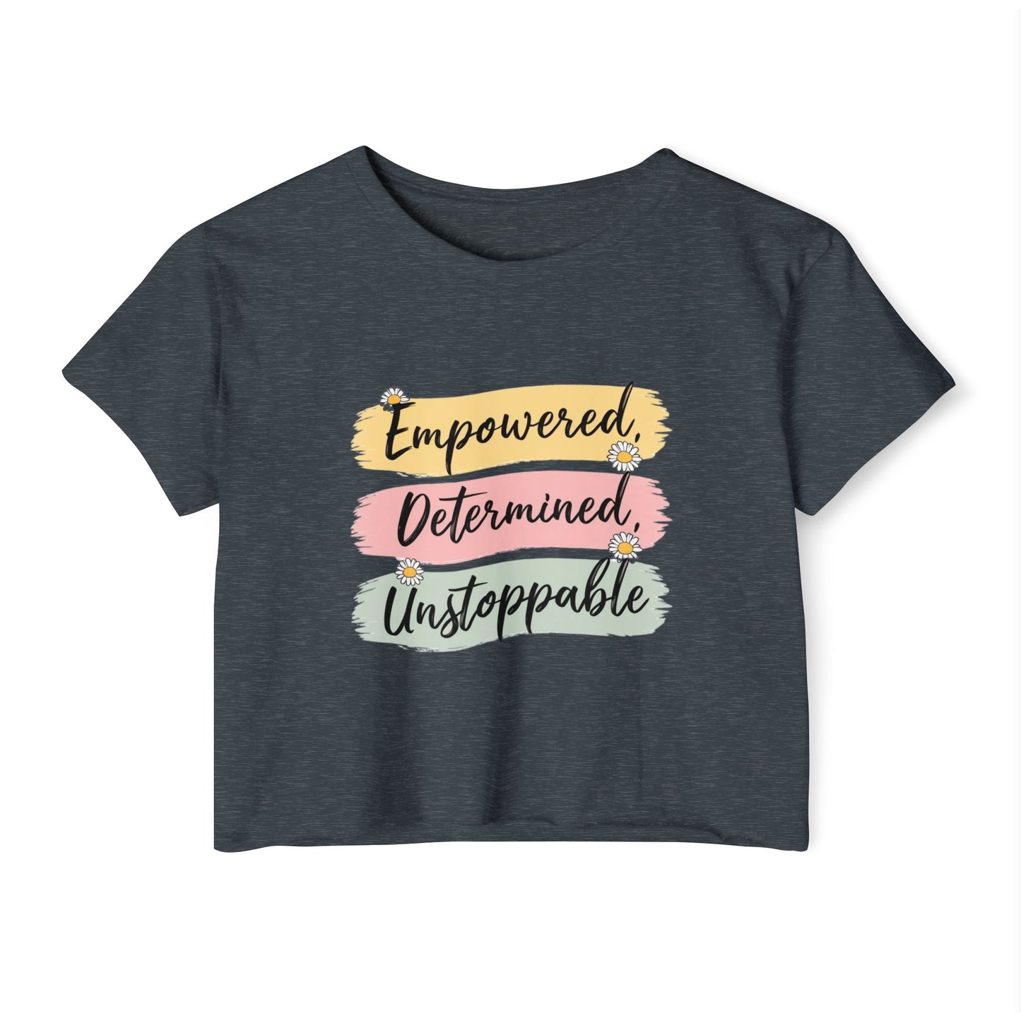 Empowered Women's Festival Crop Top