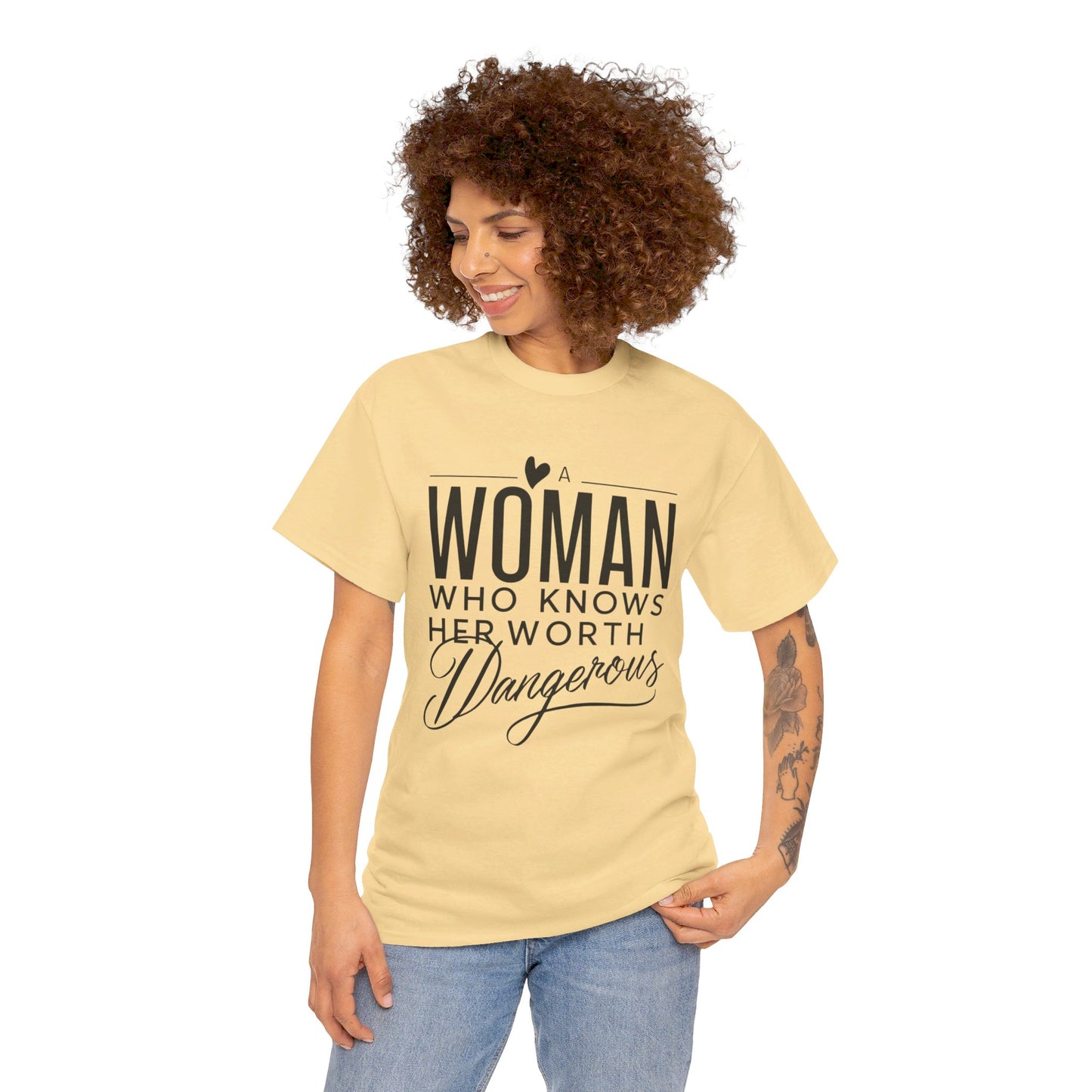 A Woman Heavy Cotton Tee