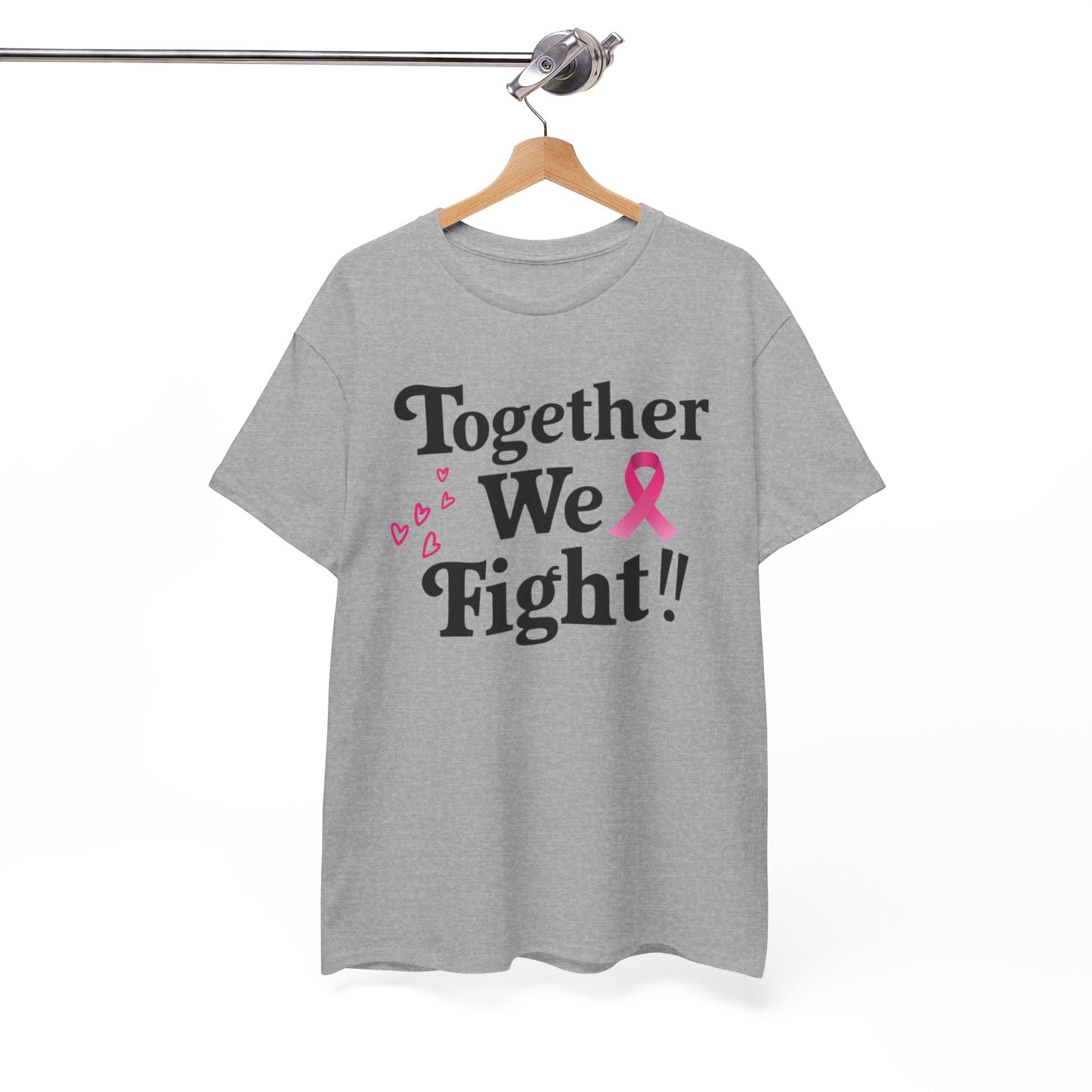 Together We Fight Unisex Heavy Cotton Tee