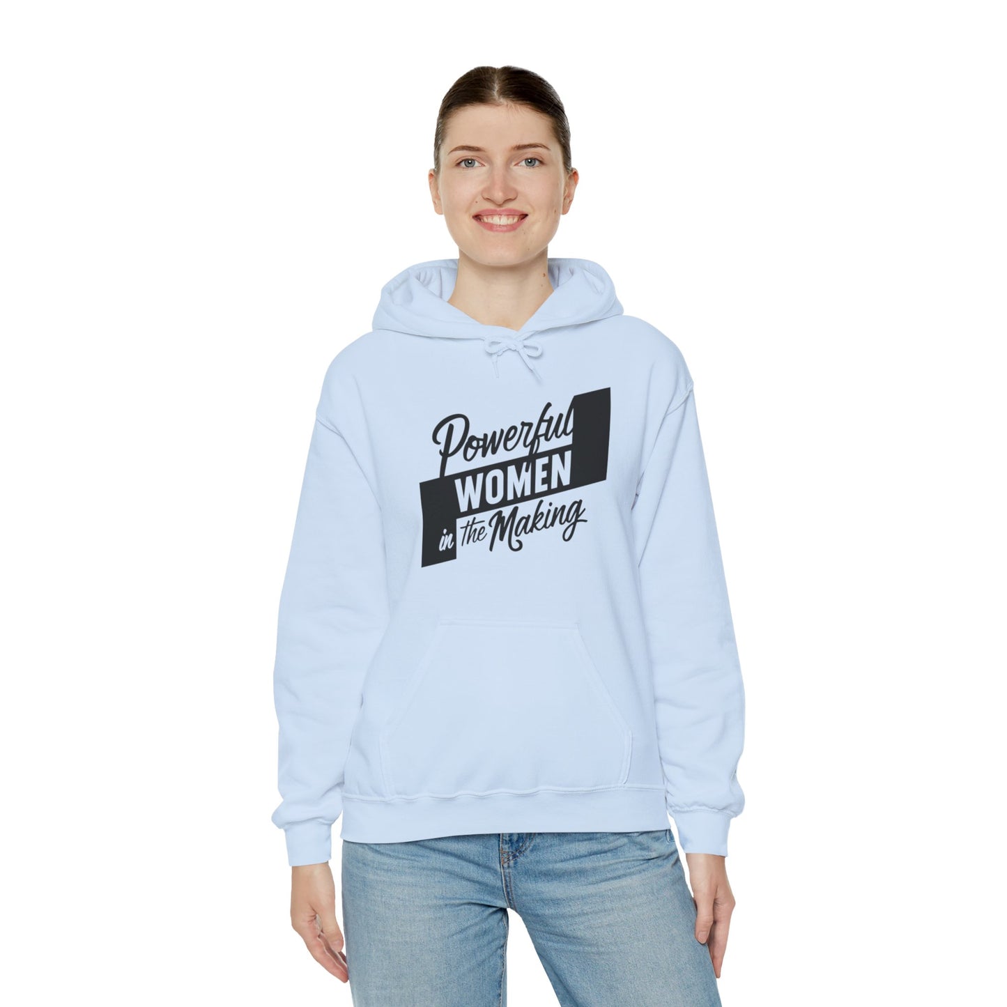 Powerful Women in the Making Unisex Heavy Blend™ Hooded Sweatshirt