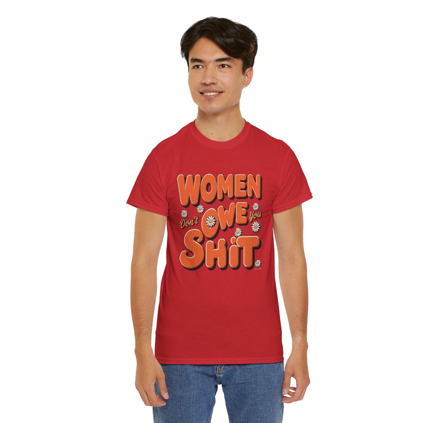 Women Don't Women Heavy Cotton Tee