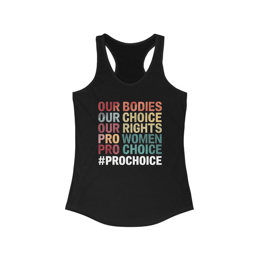 Our Bodies Women's Ideal Racerback Tank