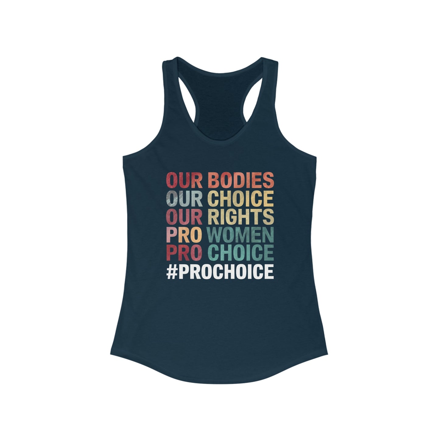 Our Bodies Women's Ideal Racerback Tank