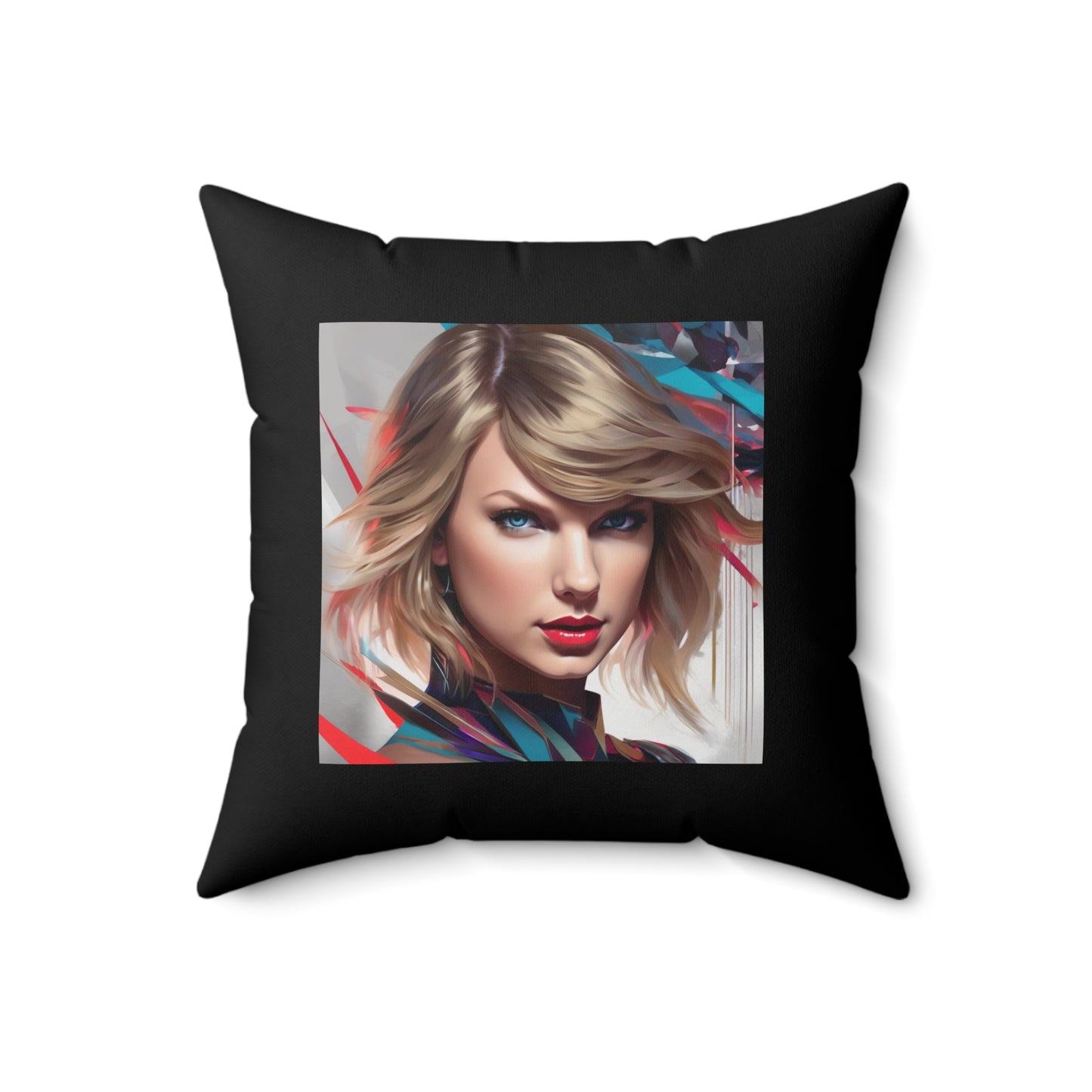 Women Spun Polyester Square Pillow