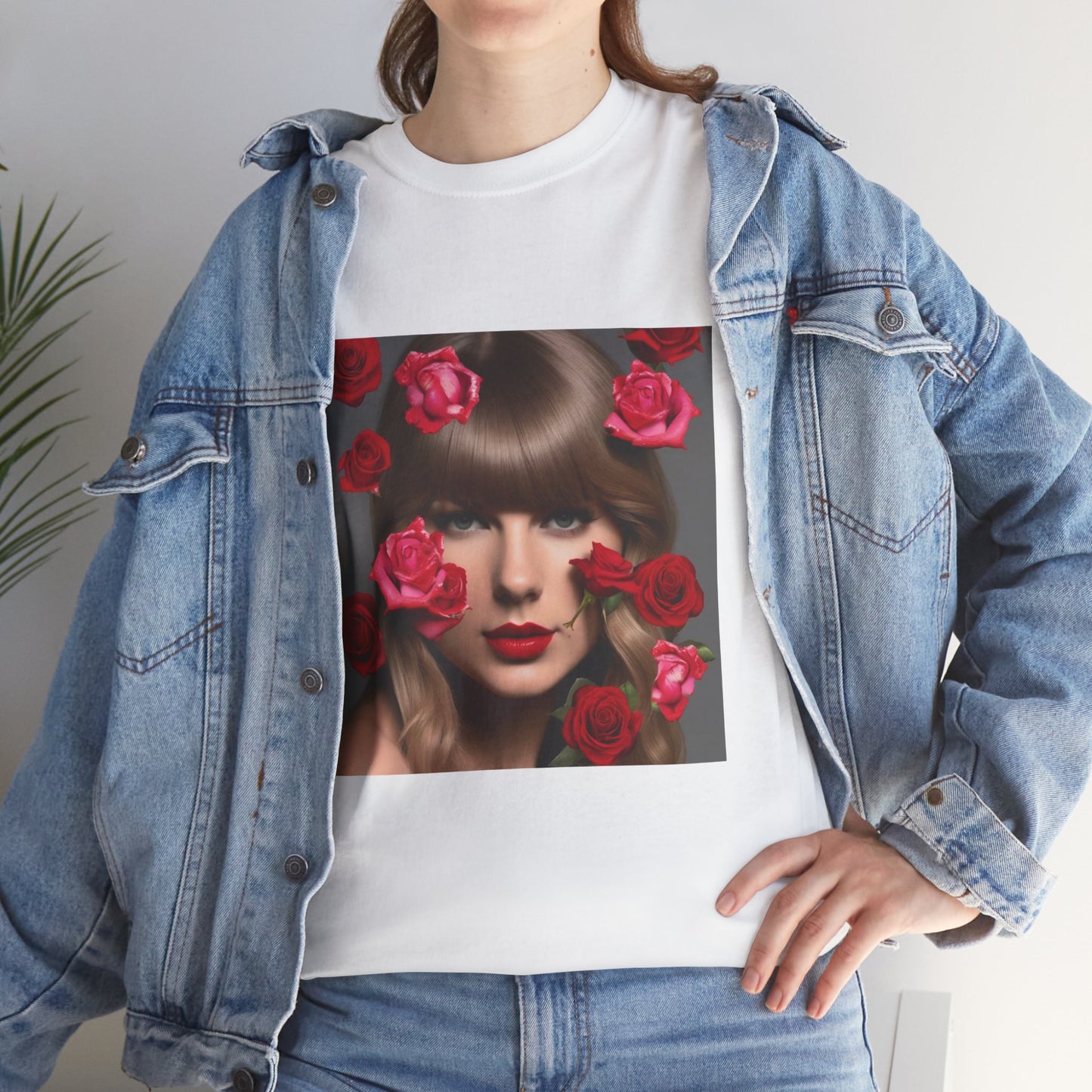 Taylor Swift T Shirt with Hearts