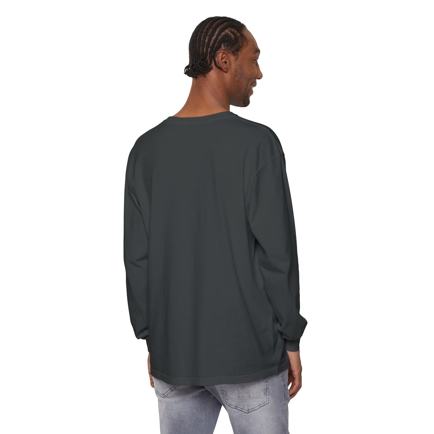 Actually I Can Women Garment-dyed Long Sleeve T-Shirt