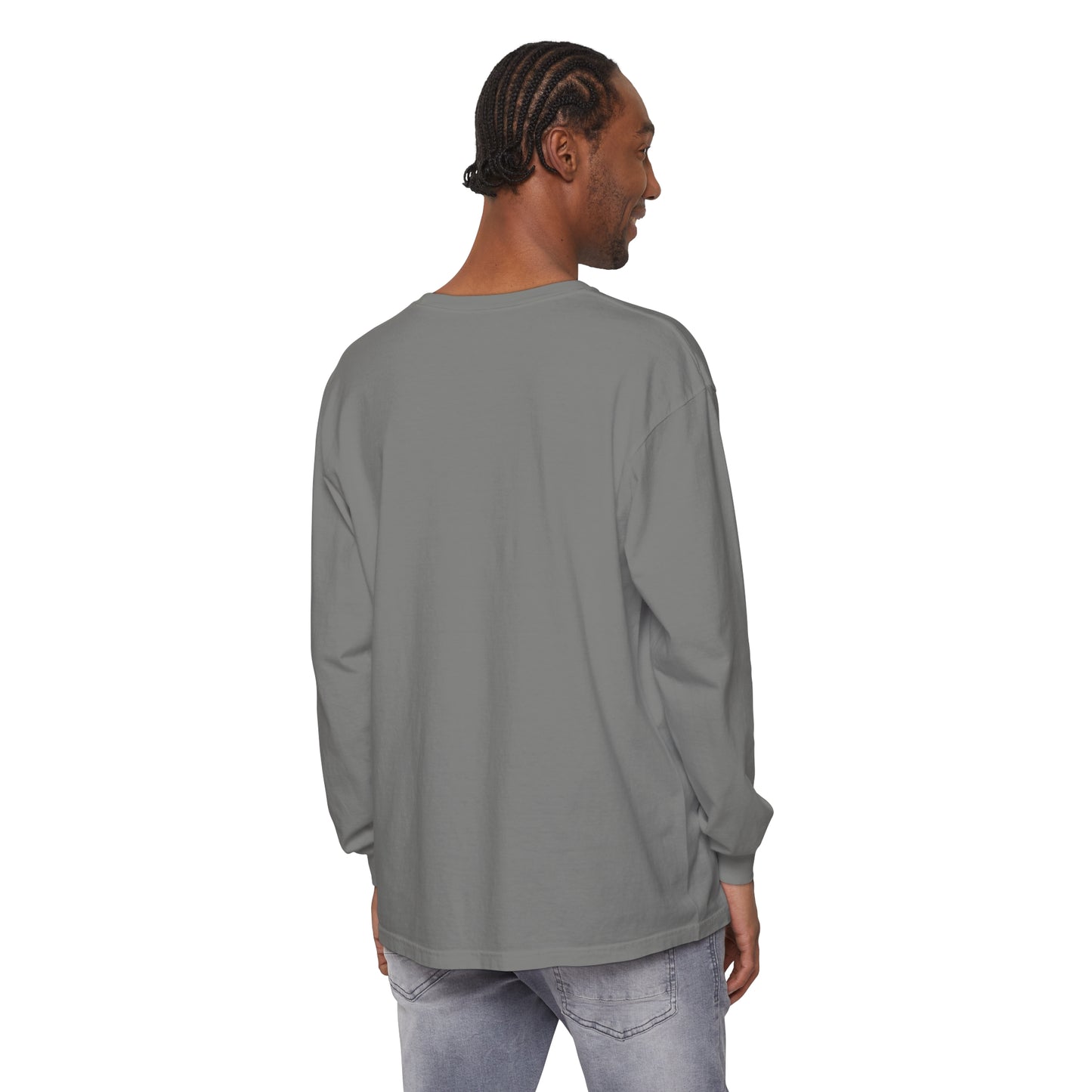 Together We Rise Women Garment-dyed Long Sleeve T-Shirt