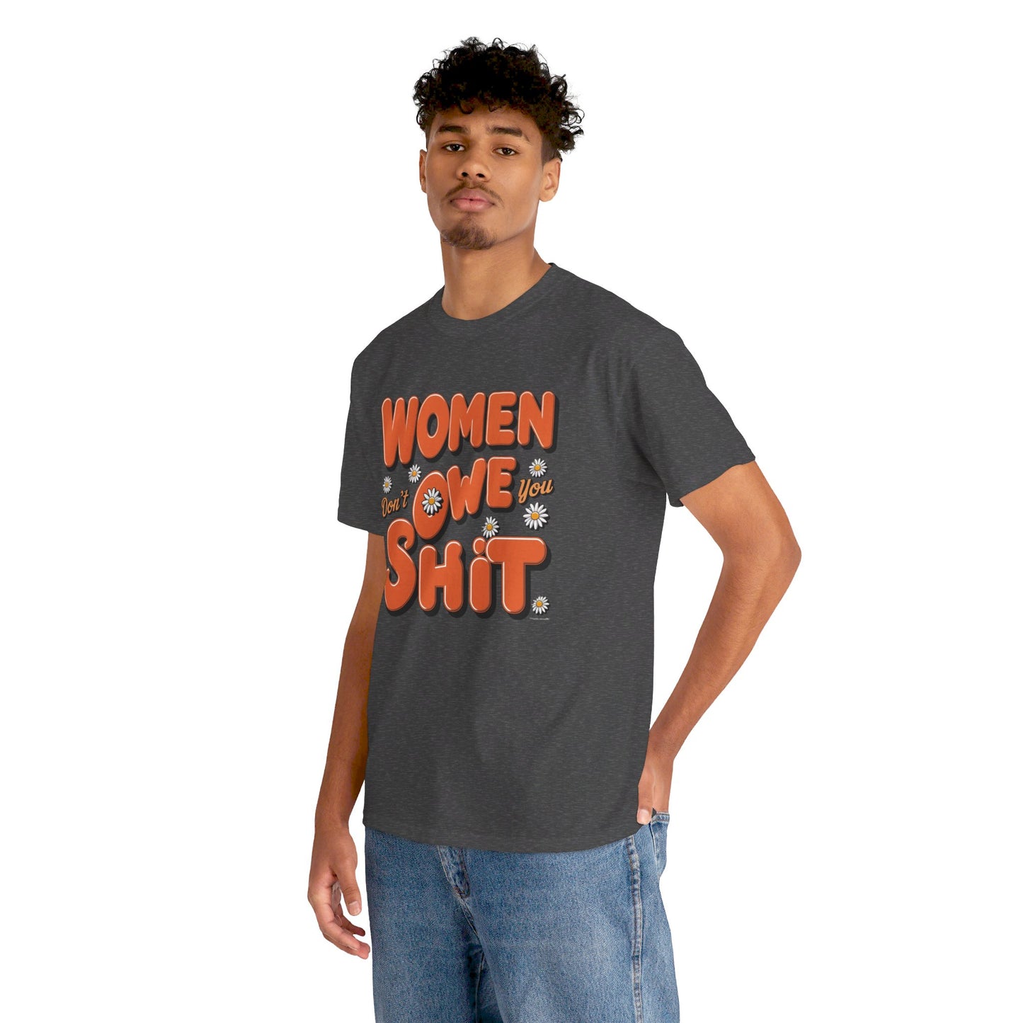 Women Don't Women Heavy Cotton Tee