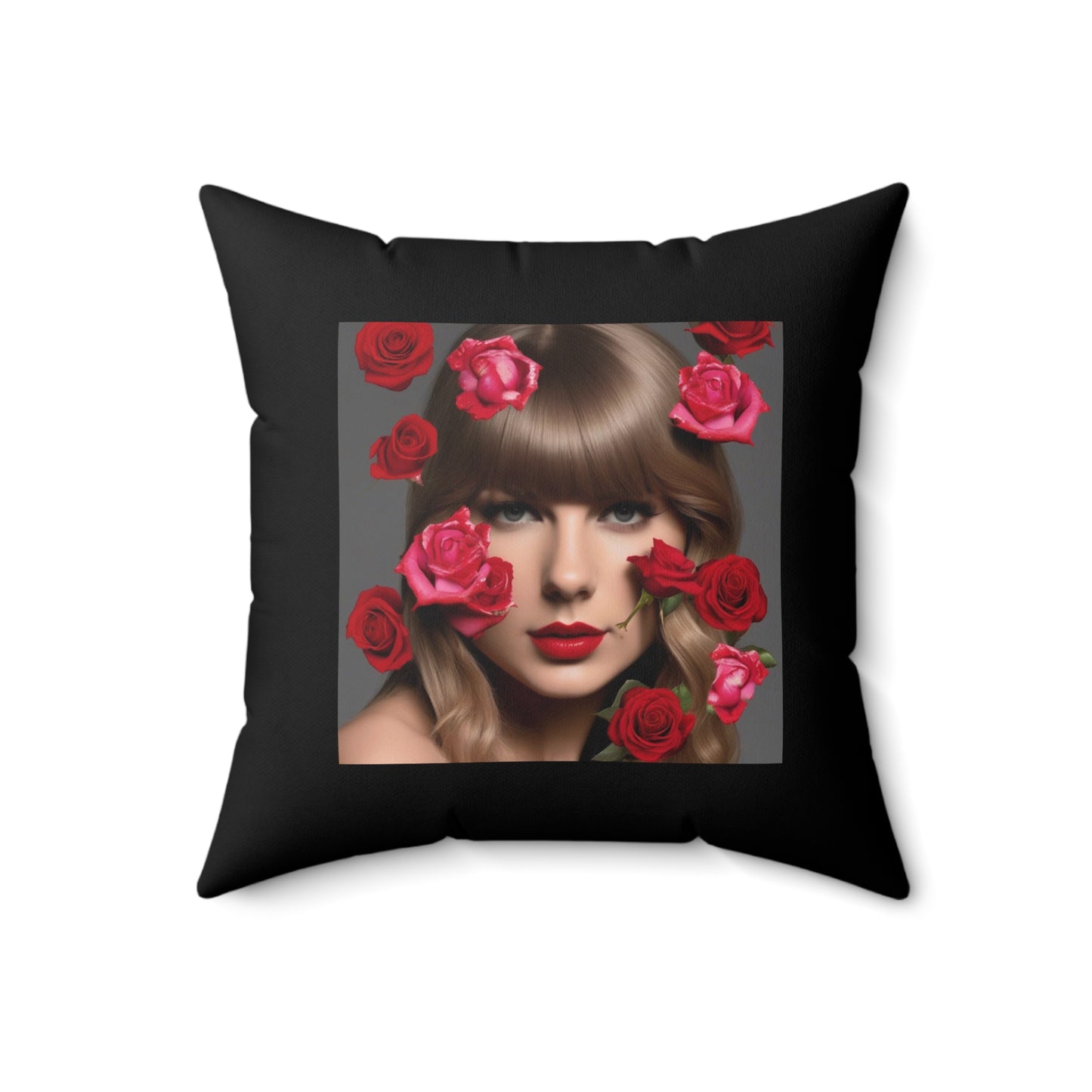 Women Spun Polyester Square Pillow