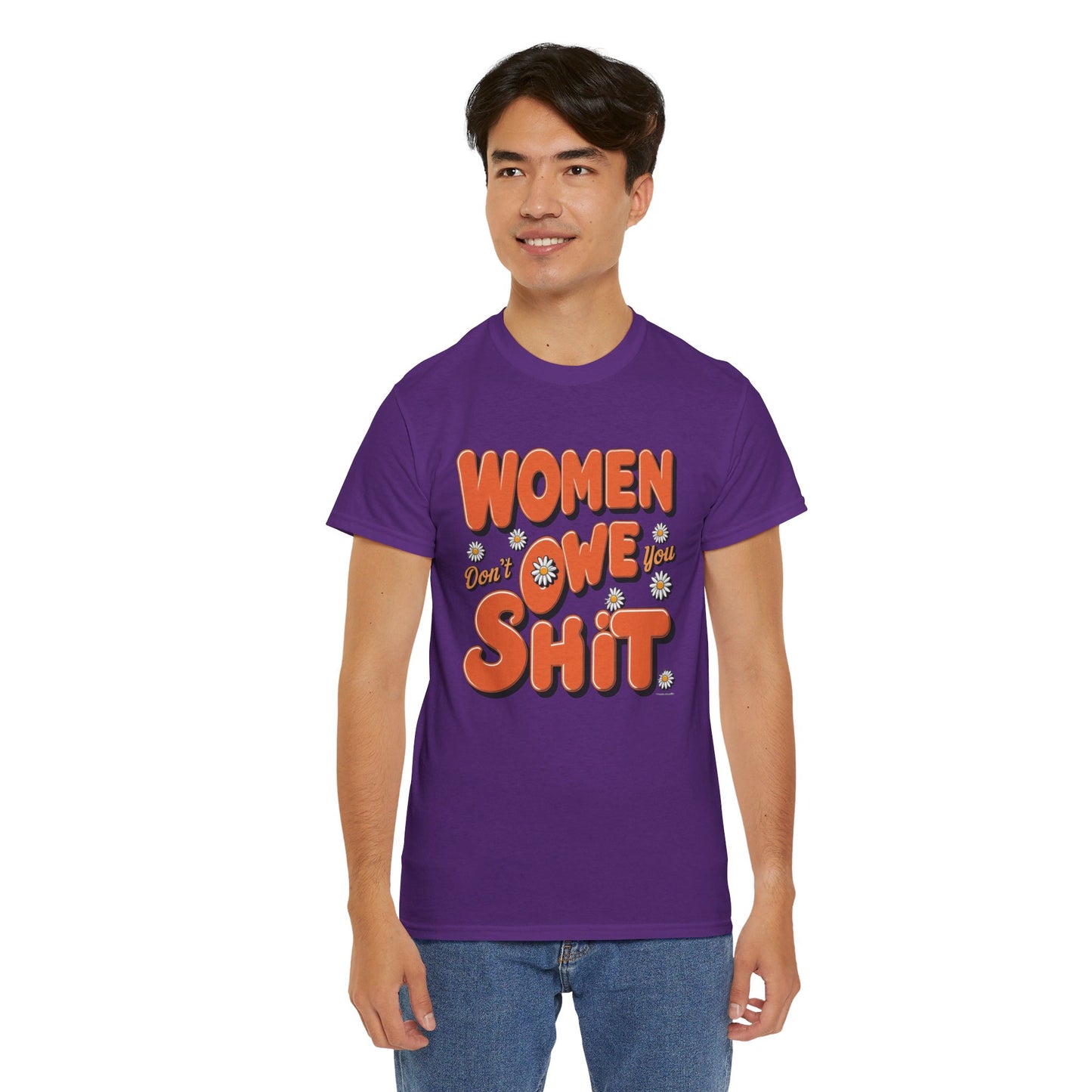 Women Don't Women Heavy Cotton Tee