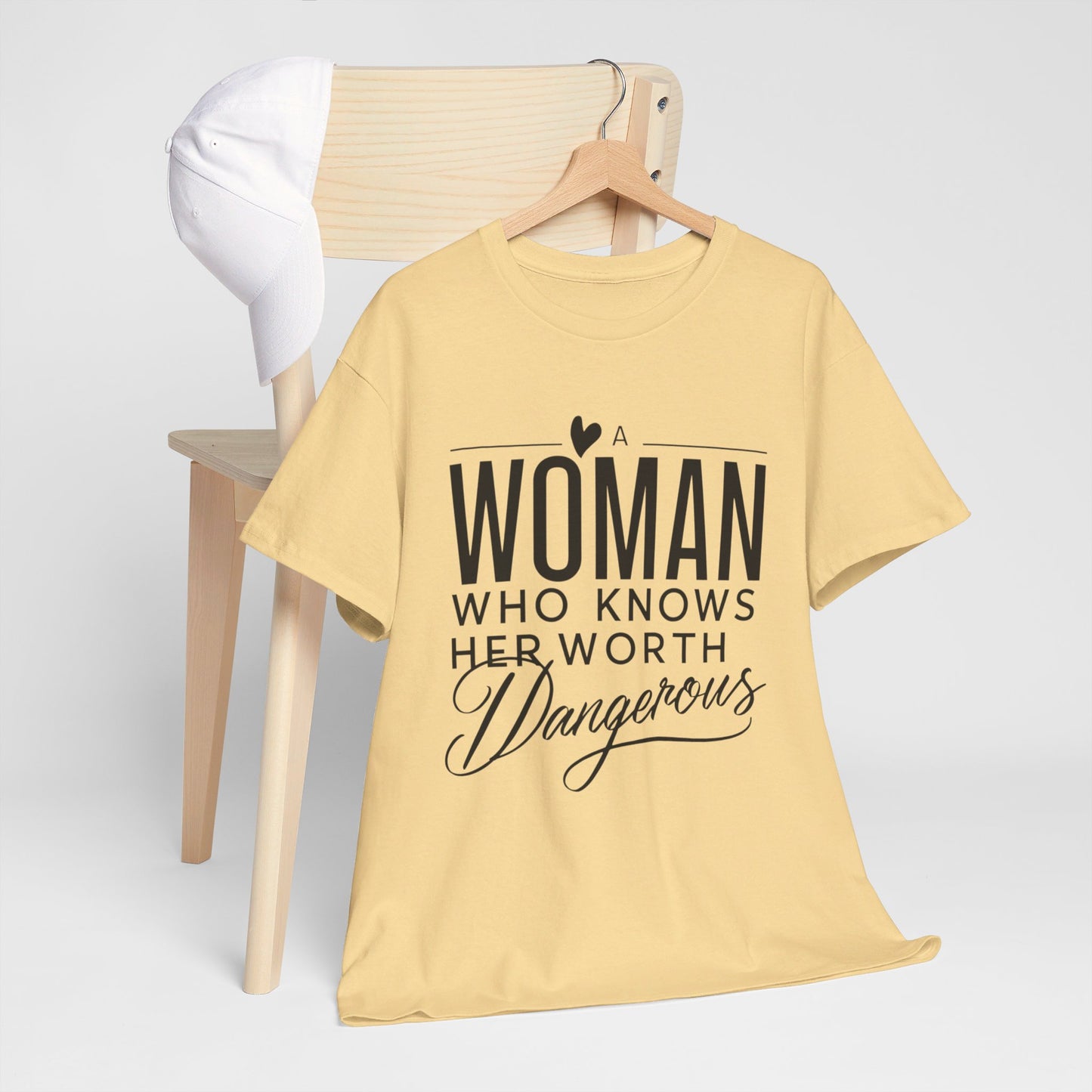A Woman Heavy Cotton Tee