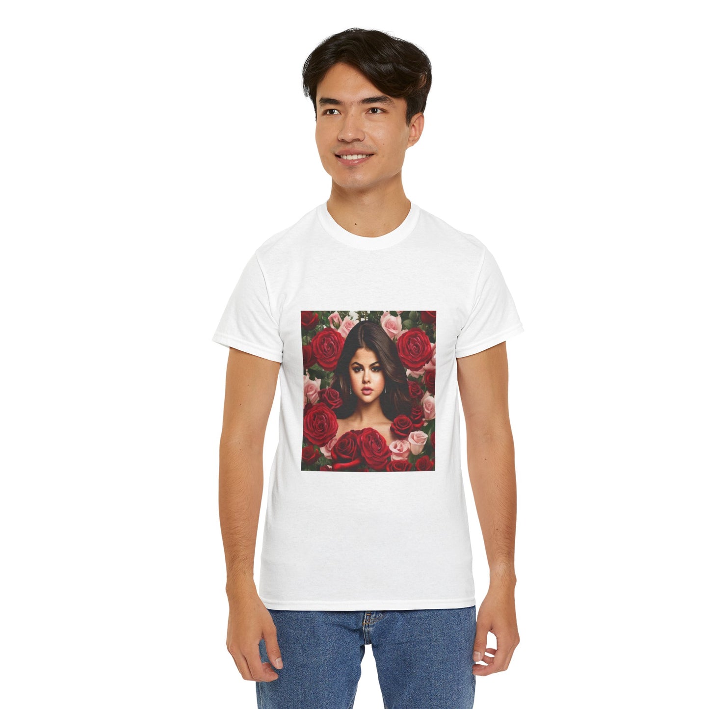 Selena Gomez T Shirt with Hearts