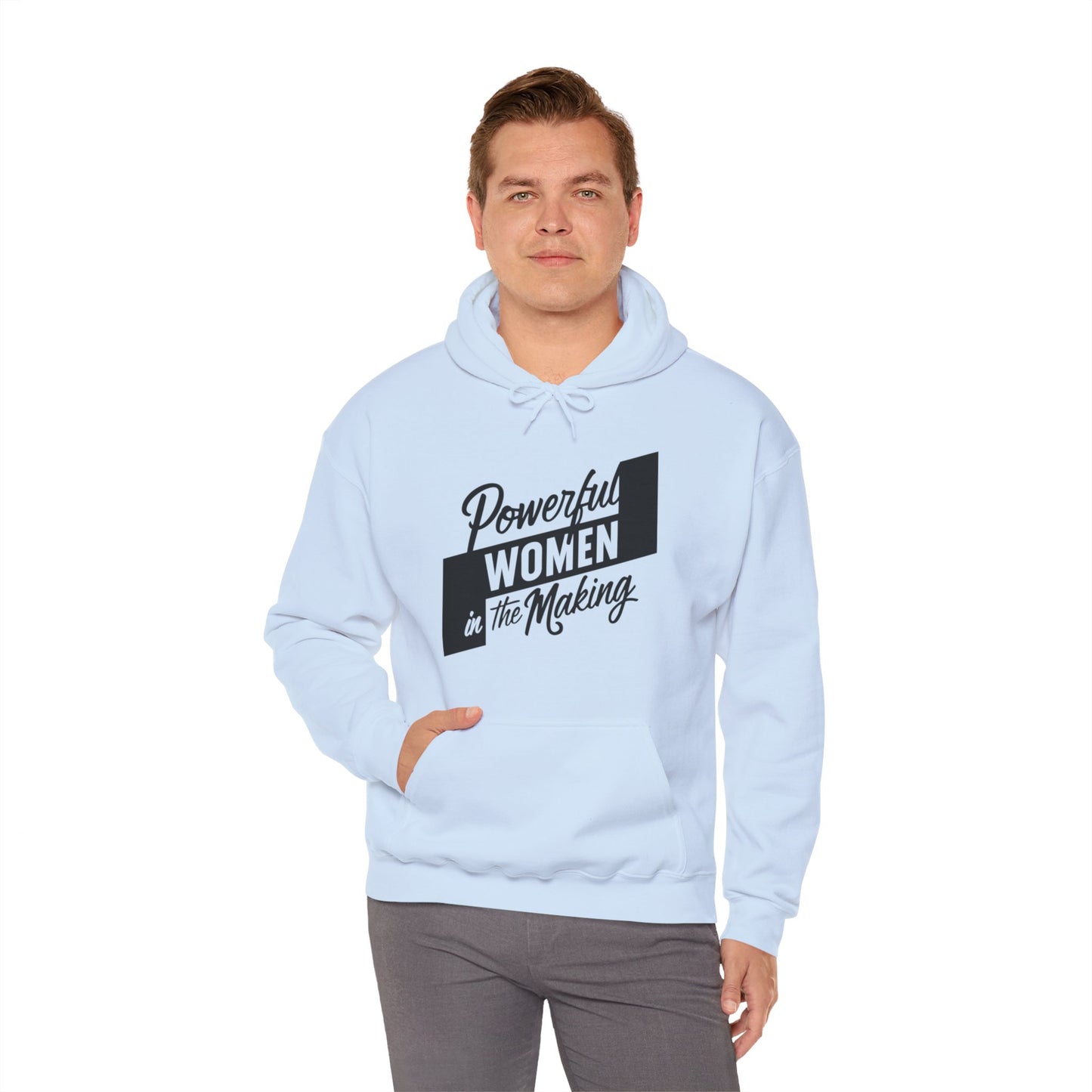 Powerful Women in the Making Unisex Heavy Blend™ Hooded Sweatshirt