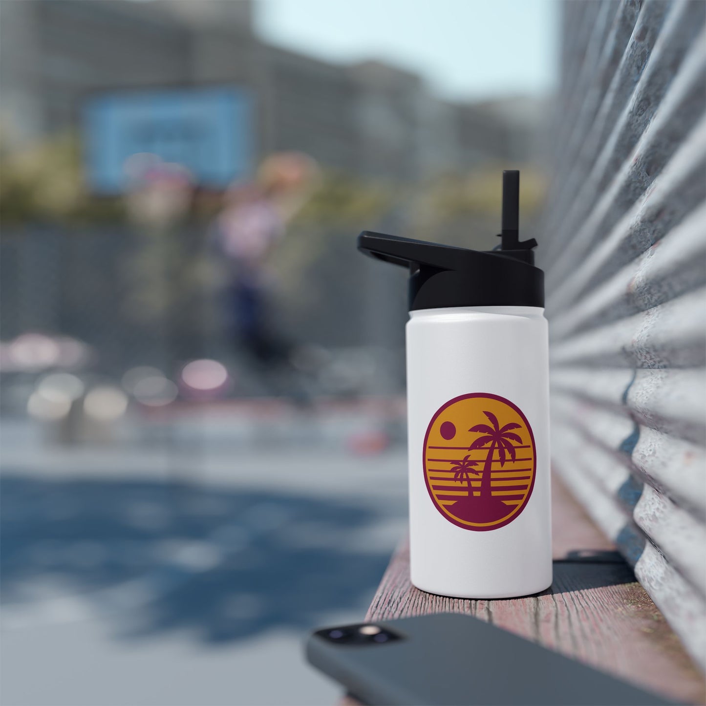 Stainless Steel Water Bottle, Standard Lid
