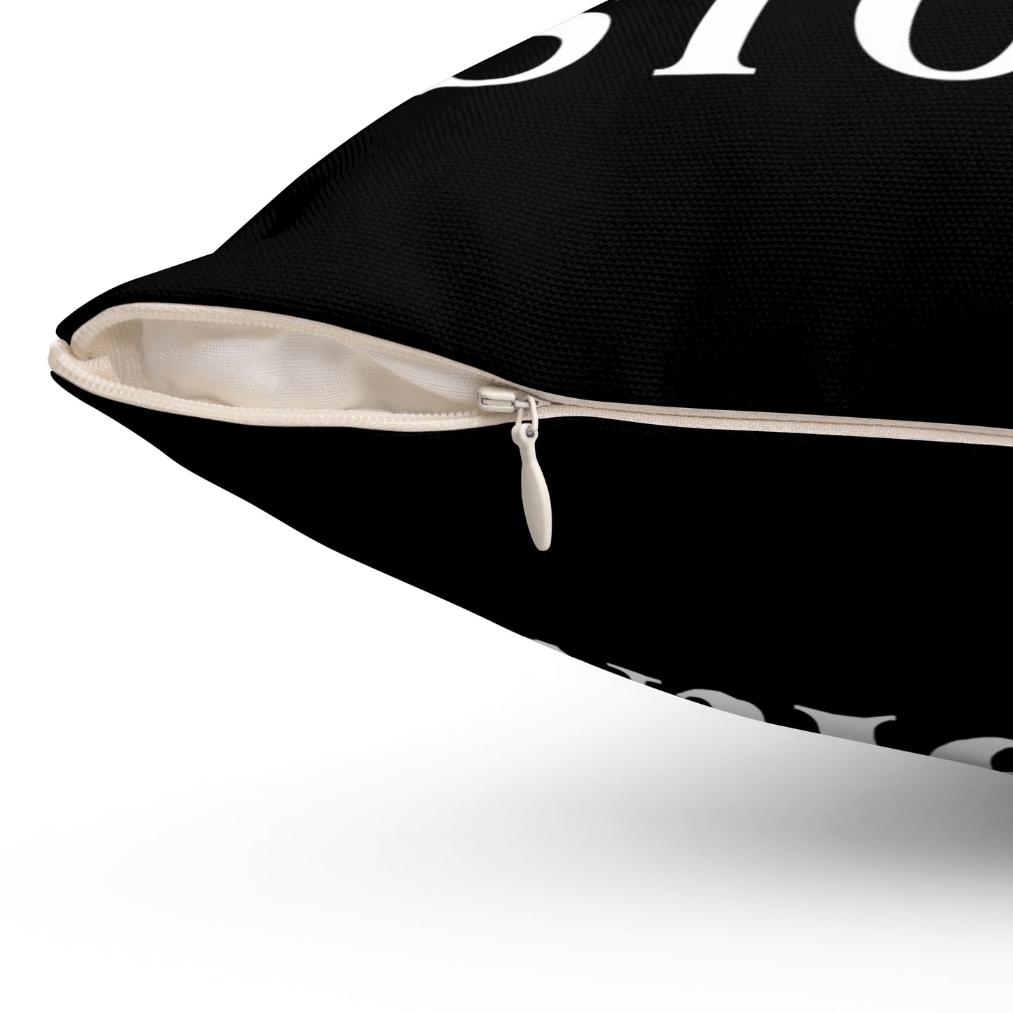They Whispered Spun Polyester Square Pillow