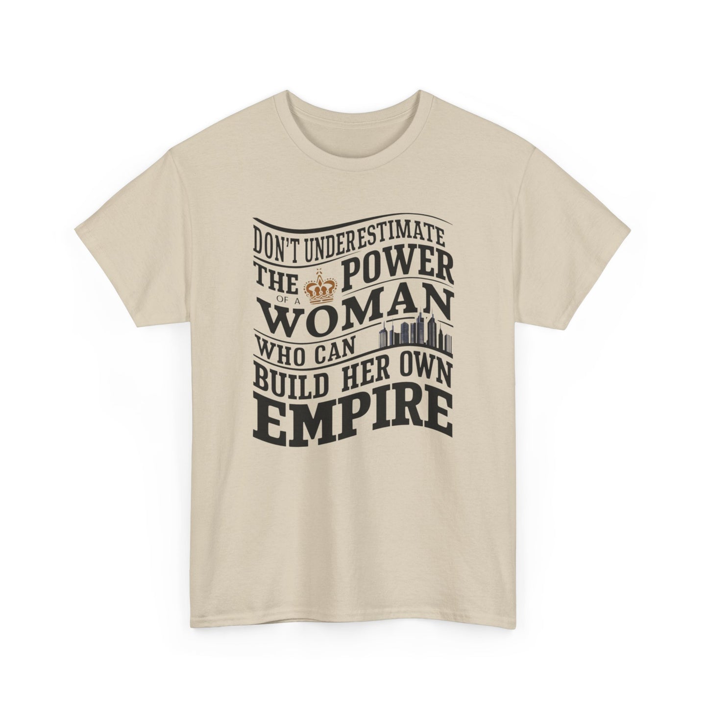 Don't Underestimate The Power Of Woman T Shirt with Hearts