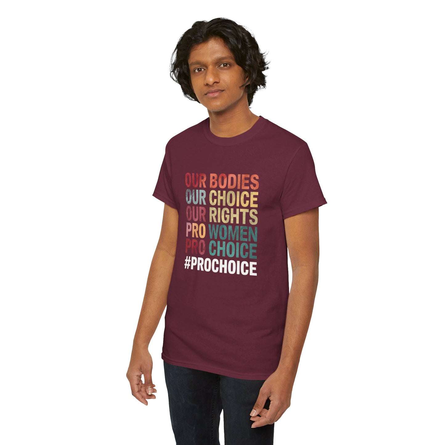 Our Bodies Women Heavy Cotton Tee