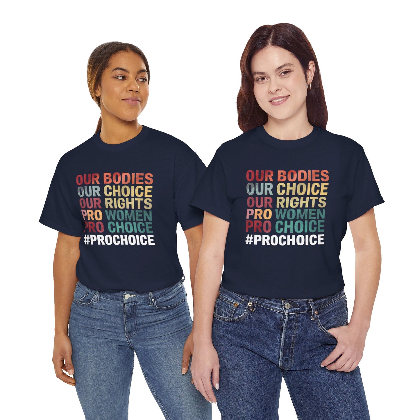 Our Bodies Women Heavy Cotton Tee