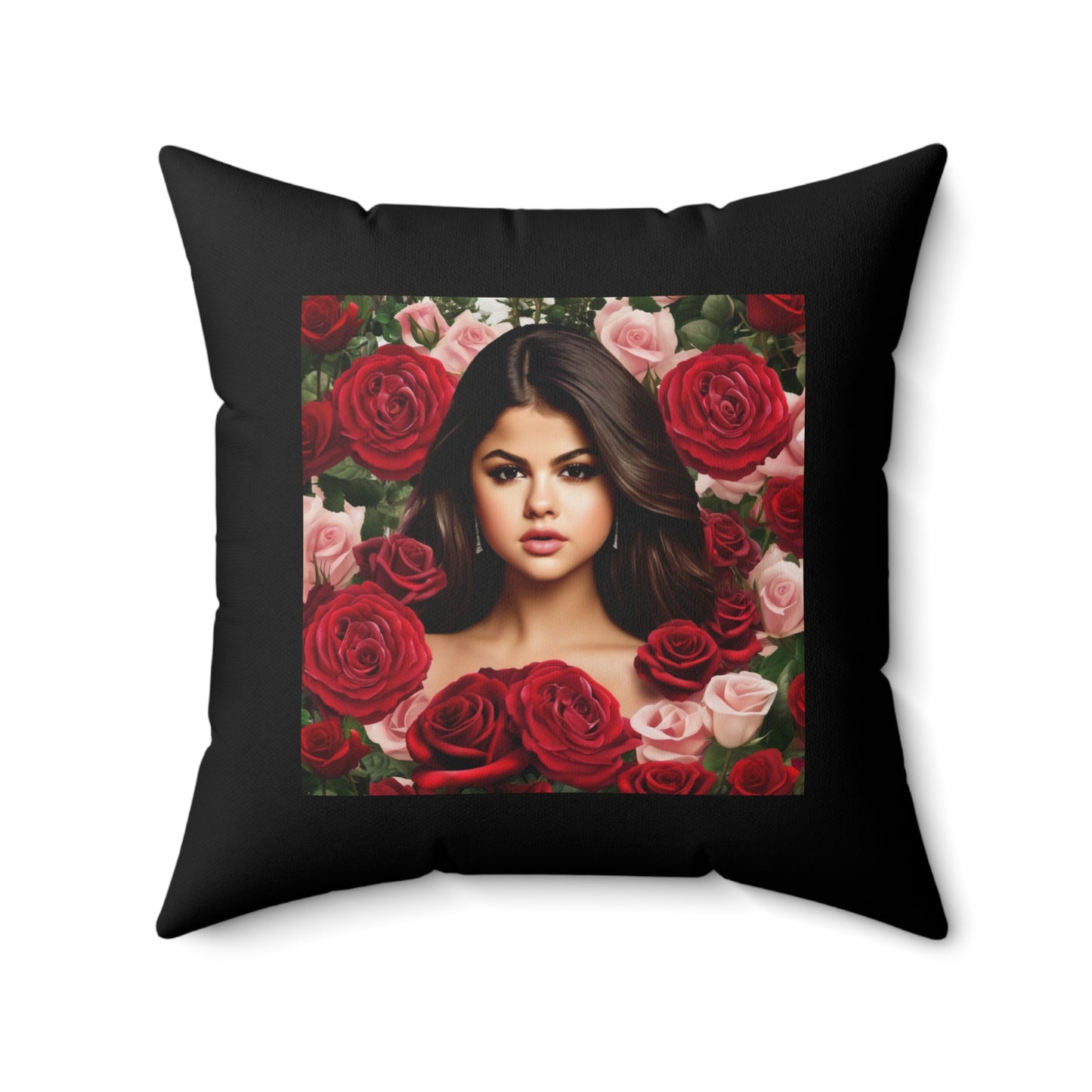 Women Spun Polyester Square Pillow