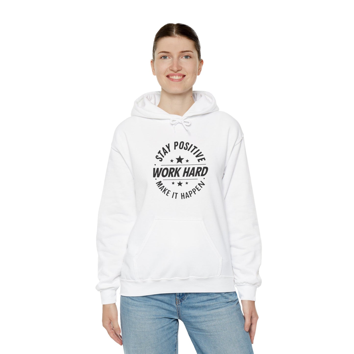 Stay Positive Unisex Heavy Blend™ Hooded Sweatshirt