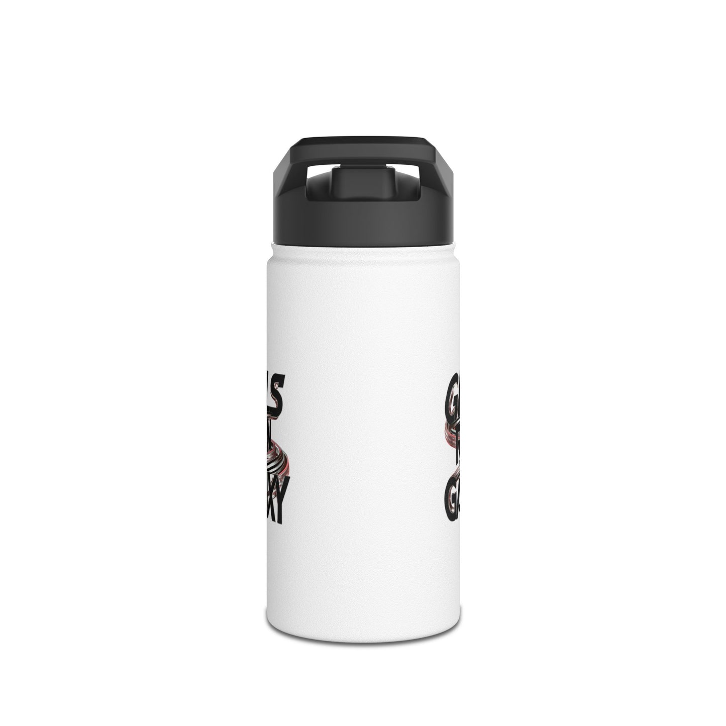 Girls Run  Stainless Steel Water Bottle, Standard Lid