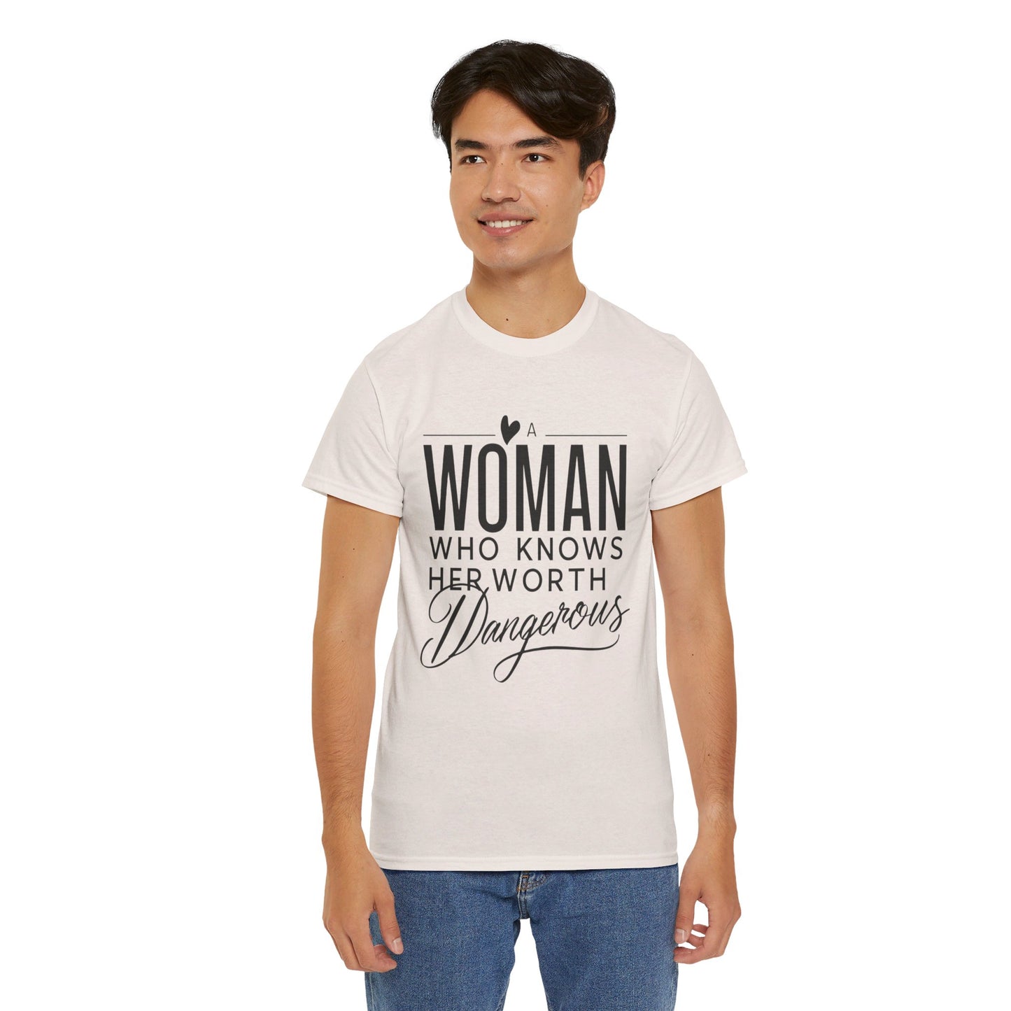 A Woman Heavy Cotton Tee