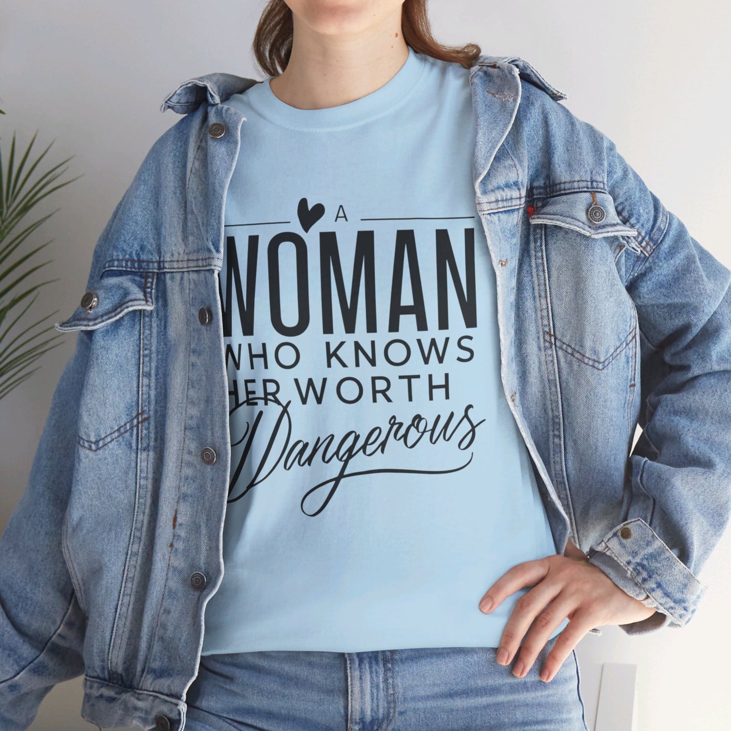 A Woman Heavy Cotton Tee