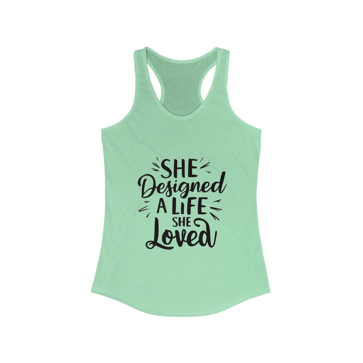 She Designed A Life Women Tank Top