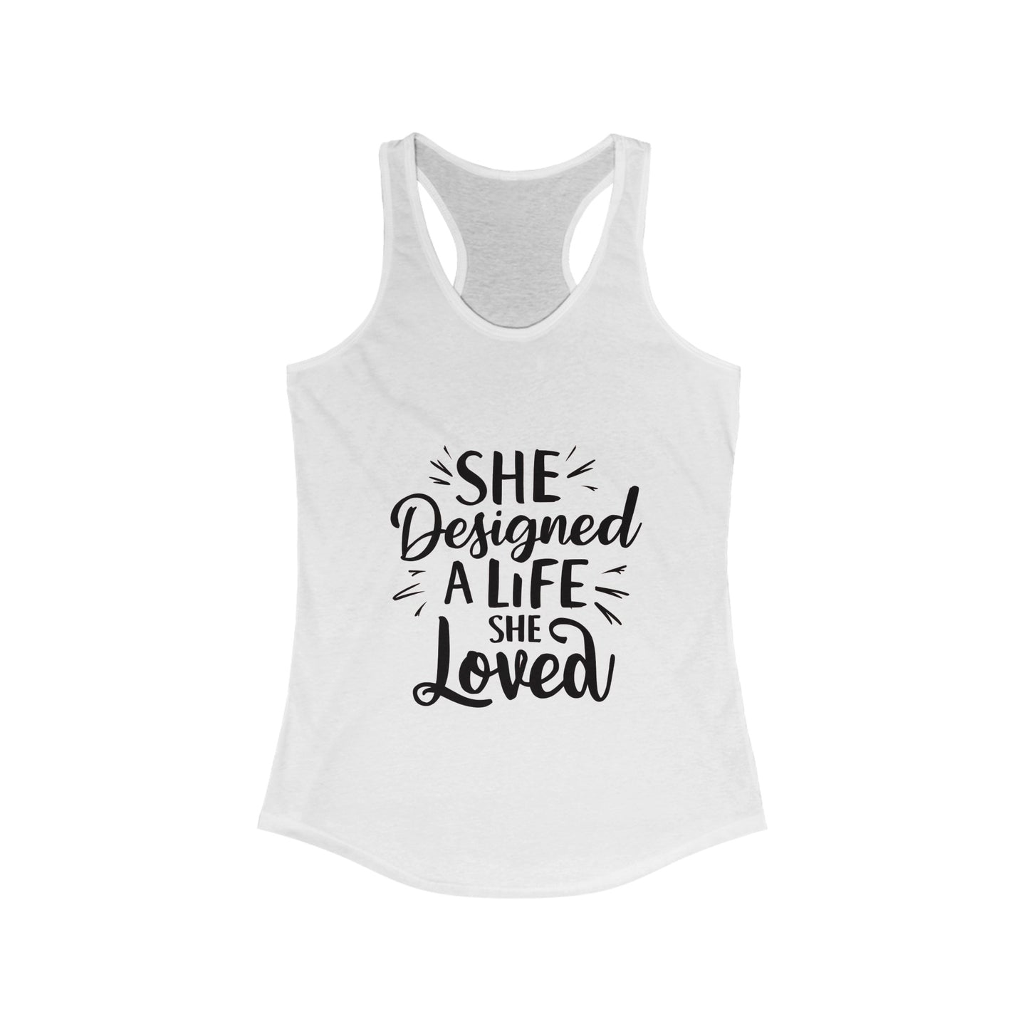 She Designed A Life Women Tank Top