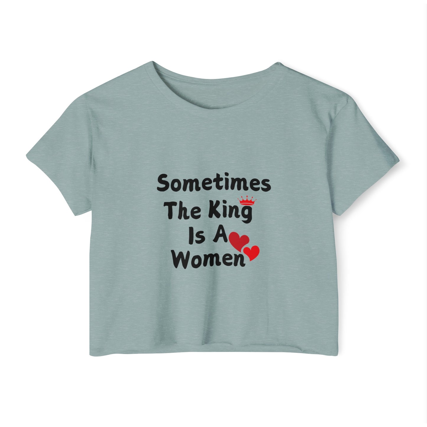 Sometimes the Women's Festival Crop Top