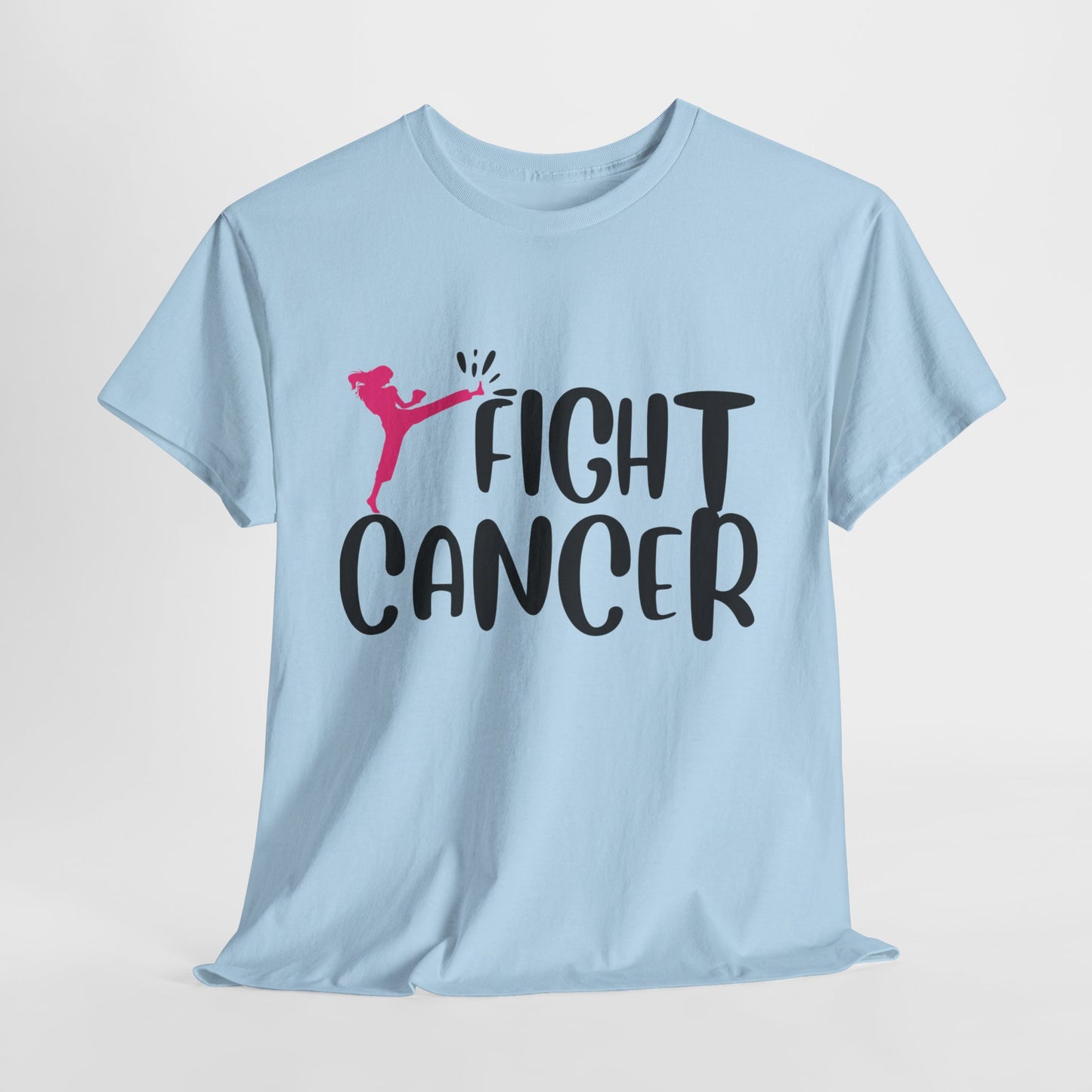 Fight Cancer Unisex Heavy Cotton Tee