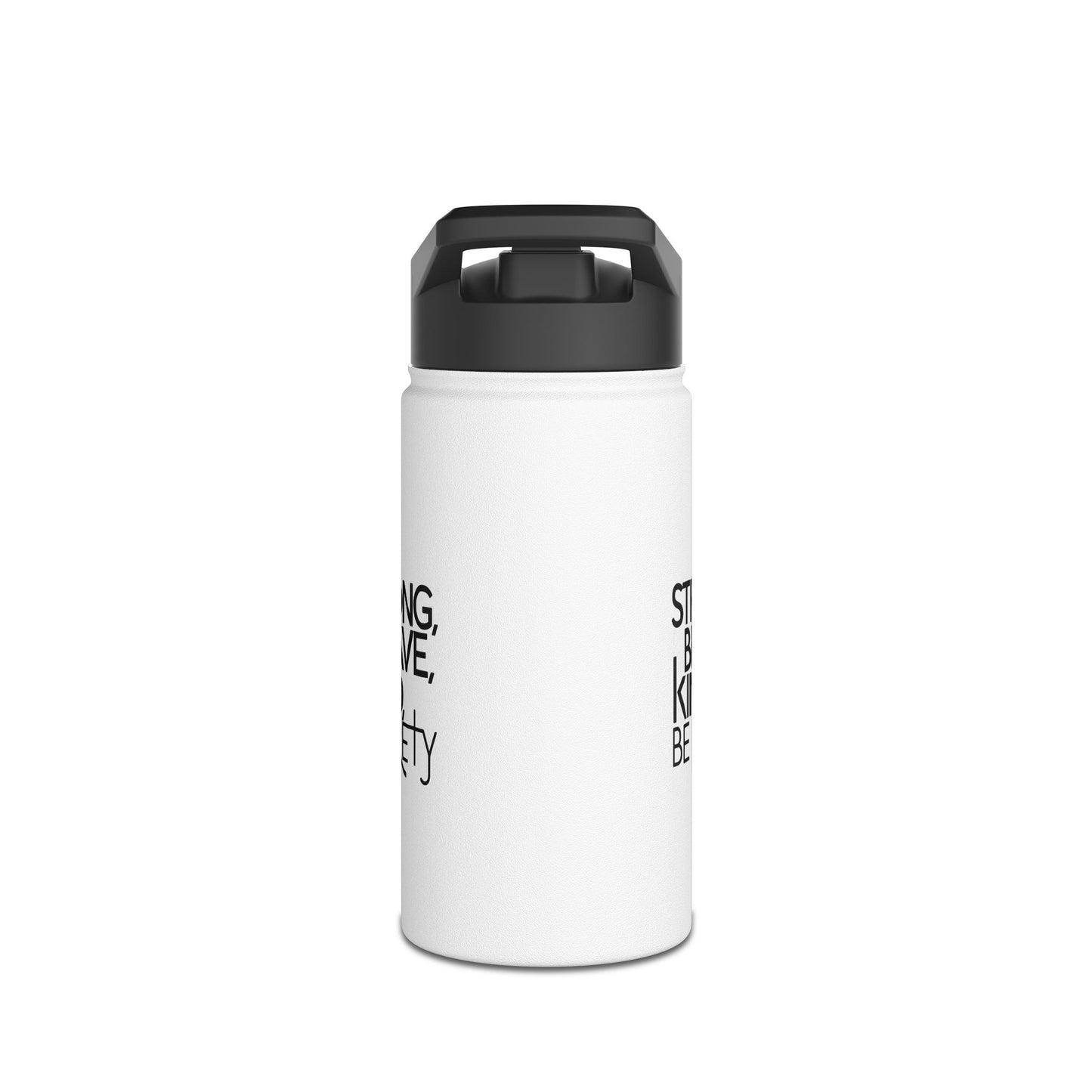 Strong Brave Stainless Steel Water Bottle, Standard Lid