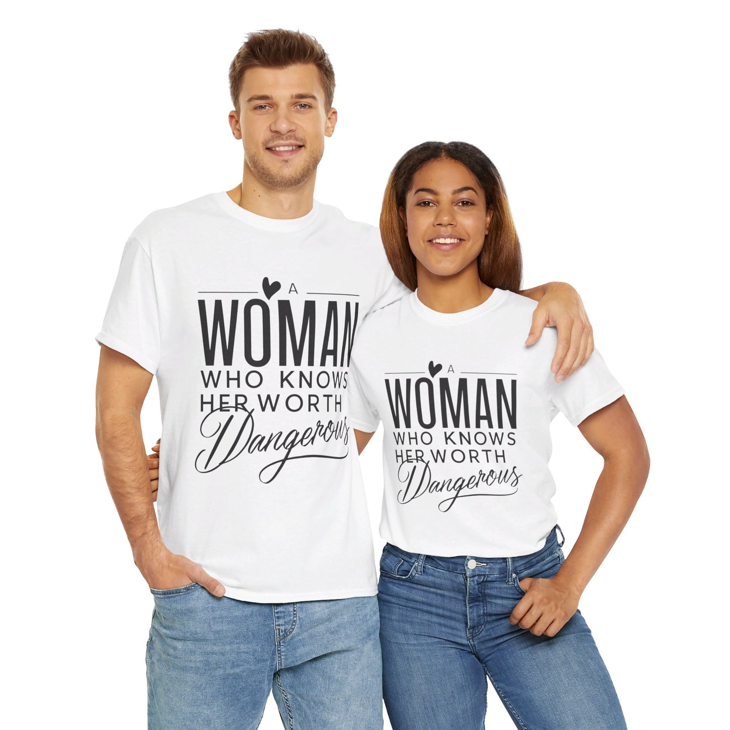 A Woman Heavy Cotton Tee