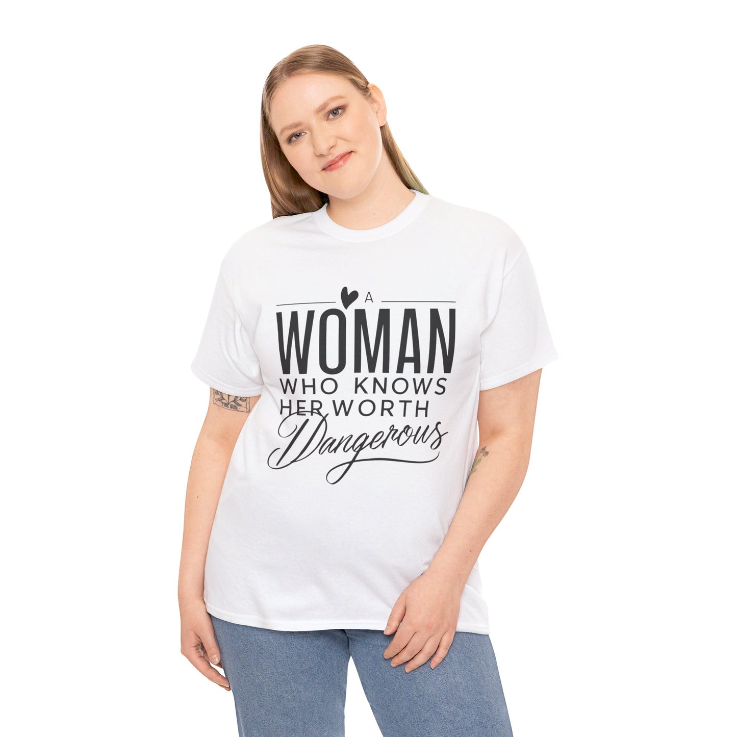 A Woman Heavy Cotton Tee